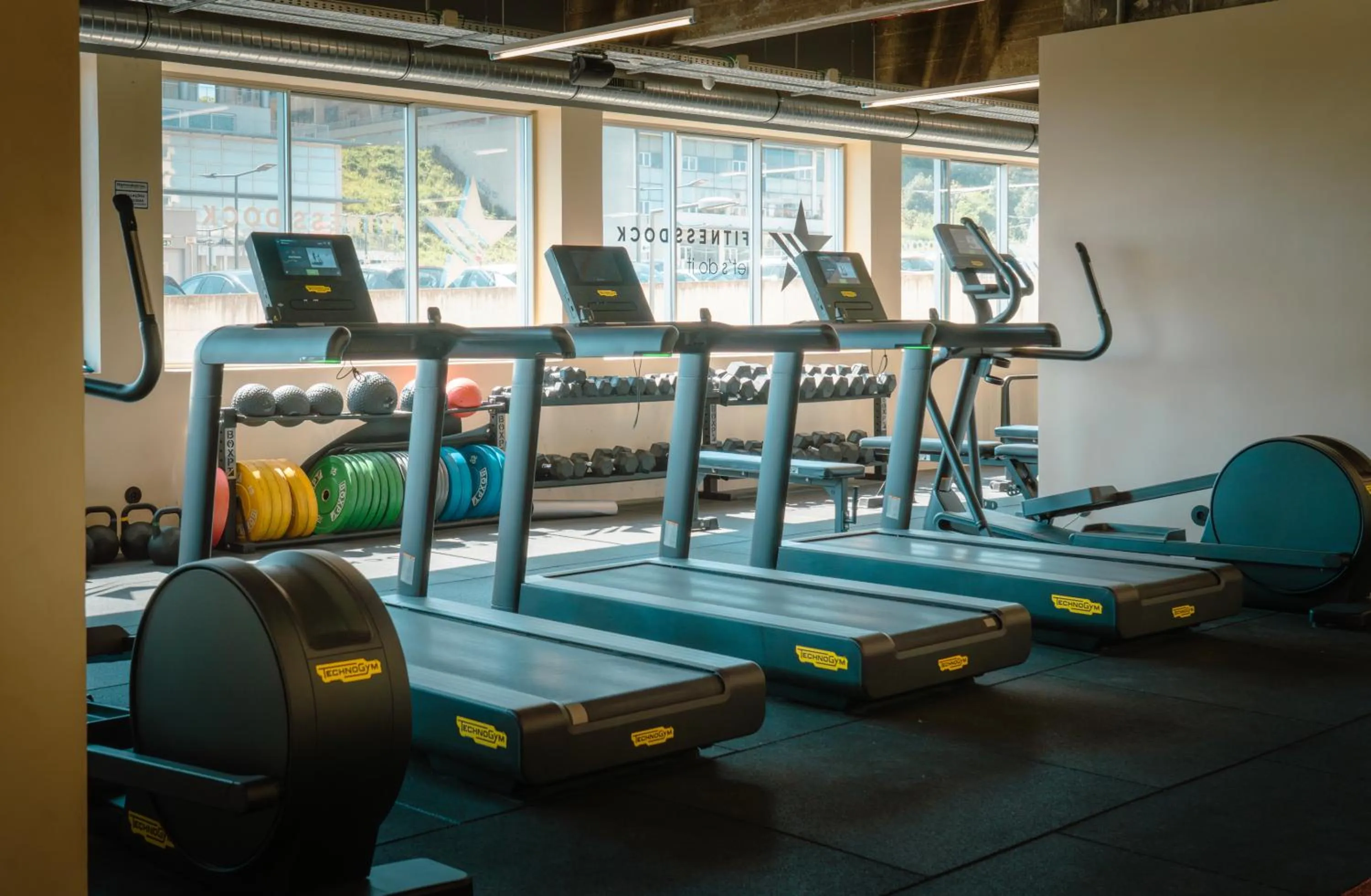 Fitness centre/facilities in Hotel Acta Moa