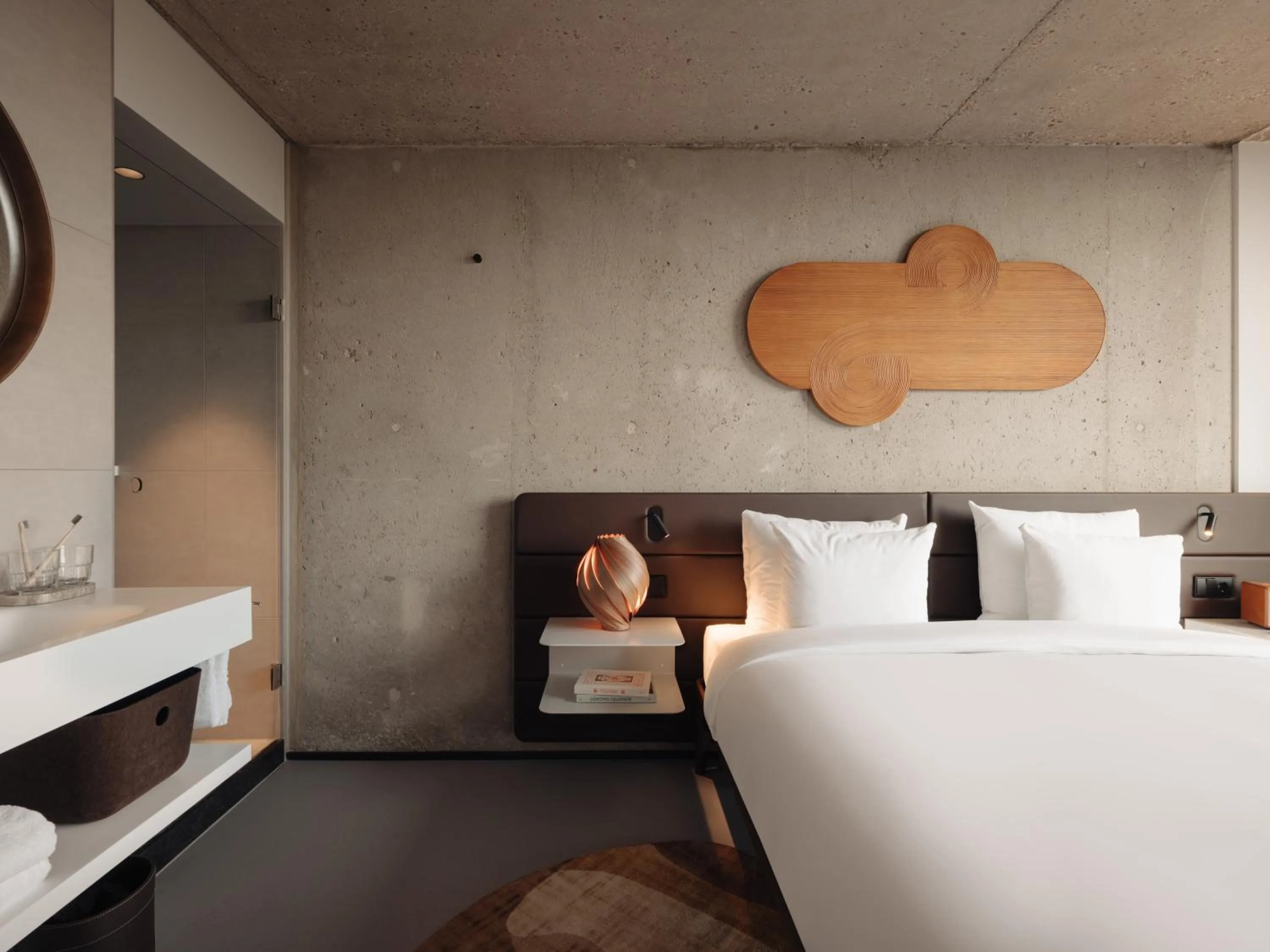 Bed in Hotel V Oosterpark