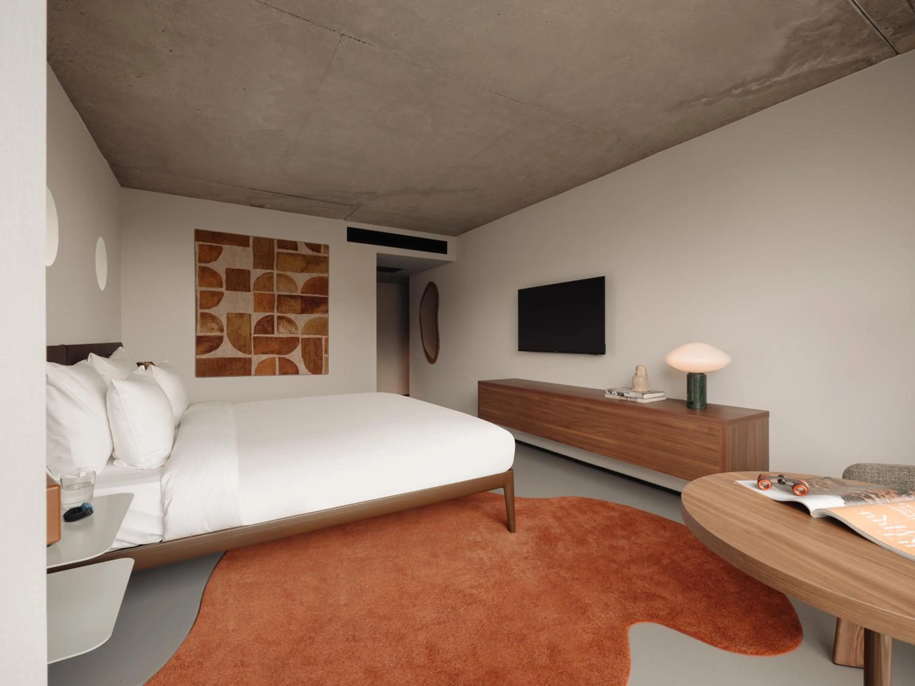 Bed in Hotel V Oosterpark