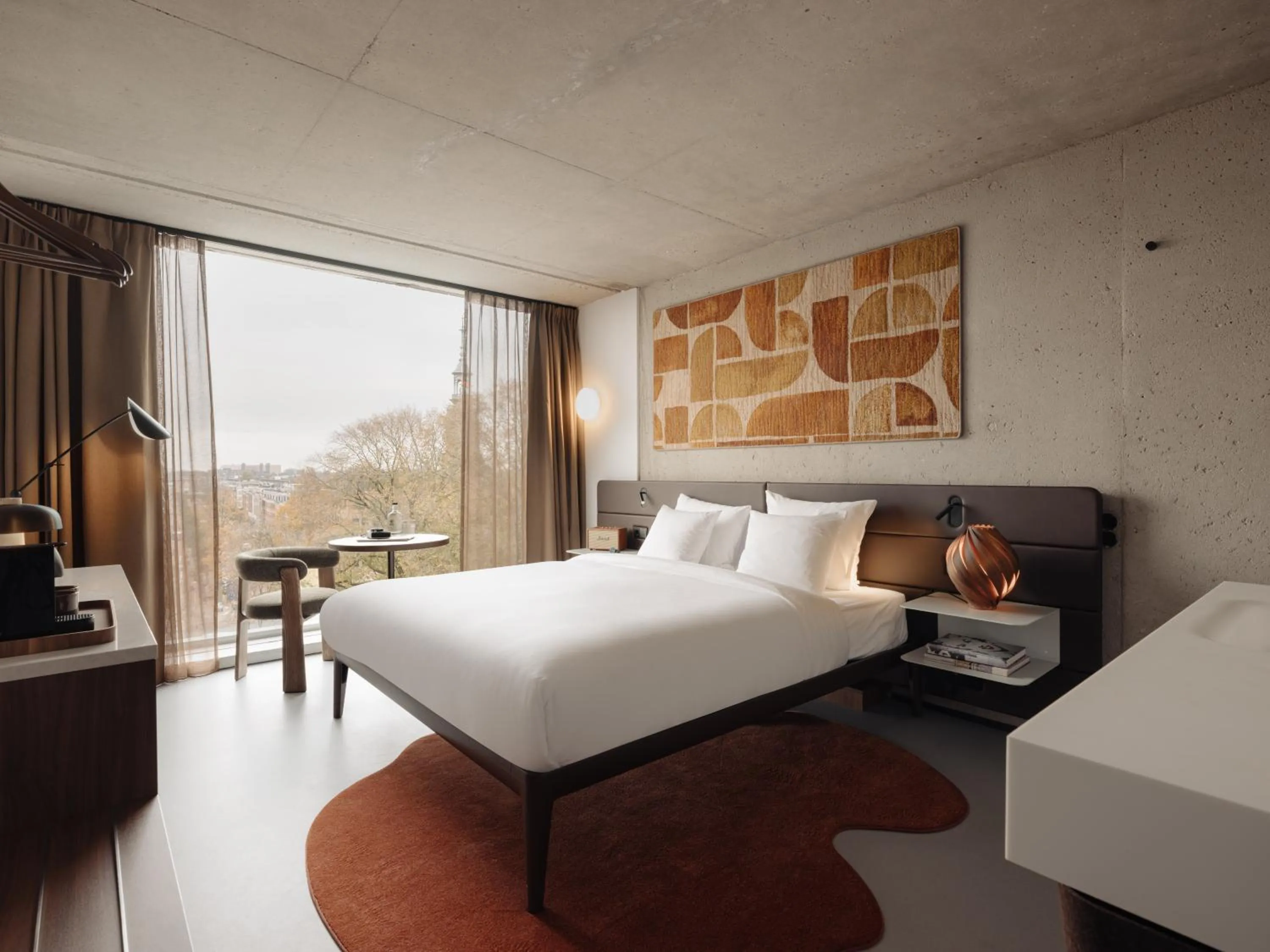 Bed in Hotel V Oosterpark