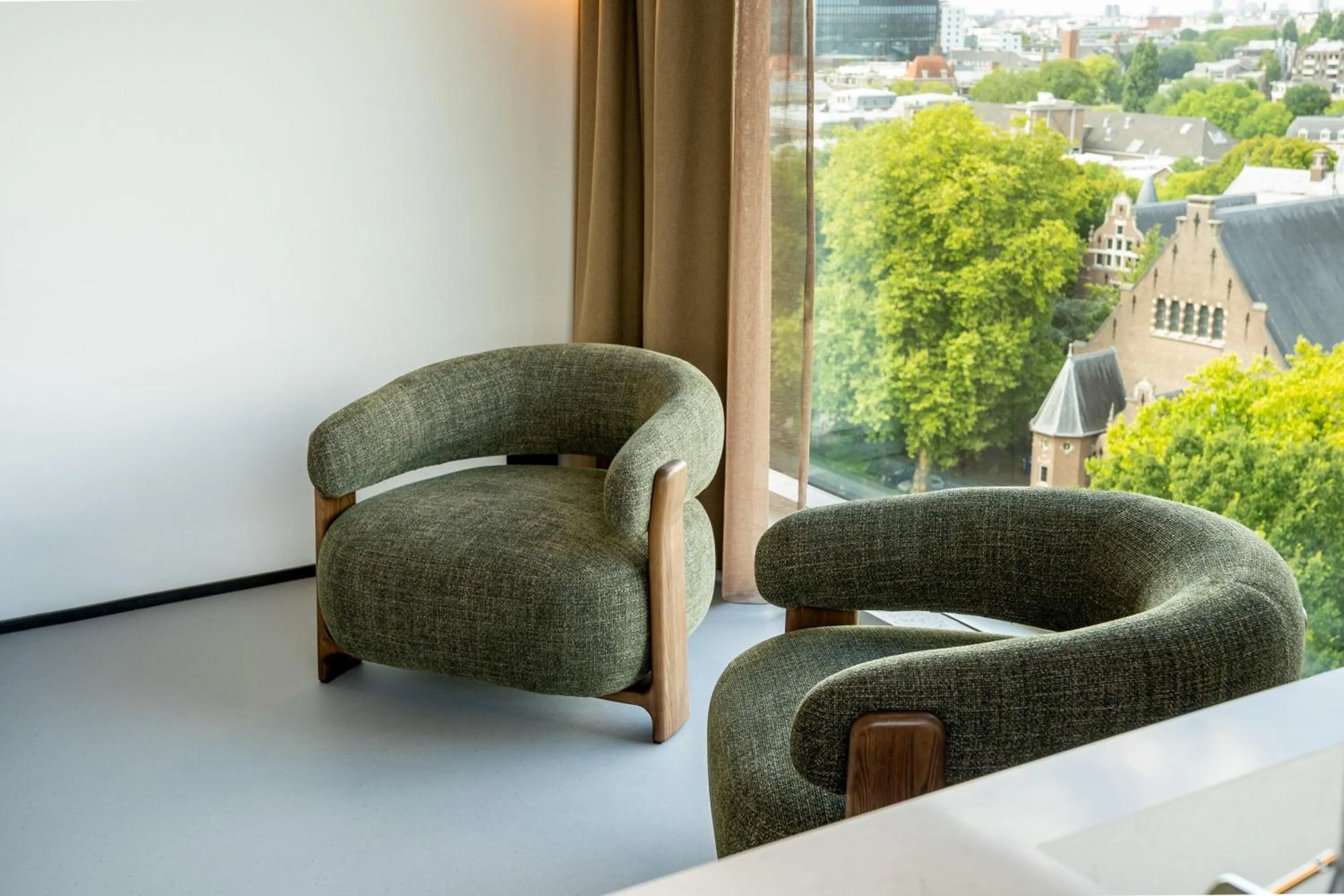 Seating area in Hotel V Oosterpark