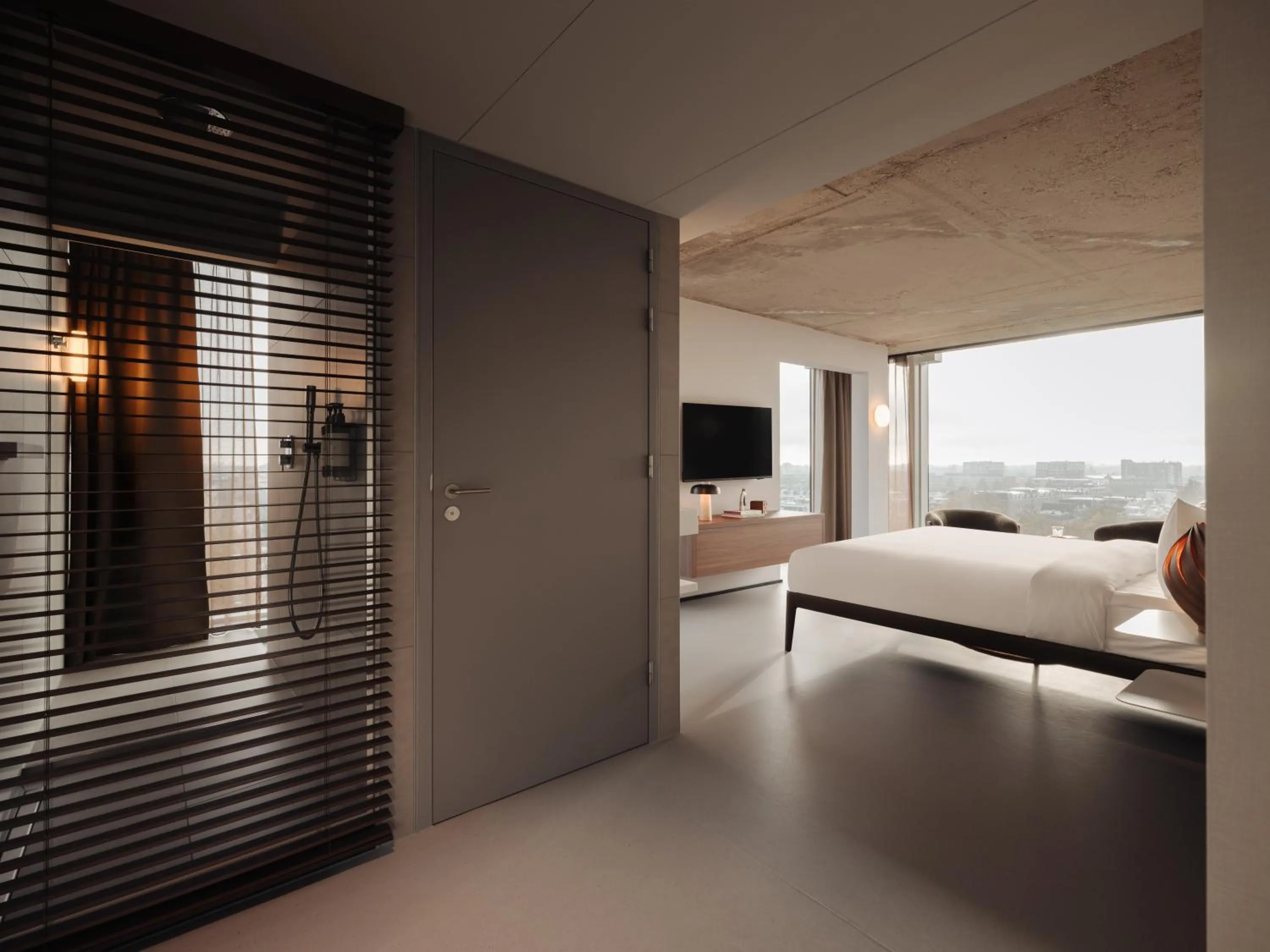 Bed in Hotel V Oosterpark