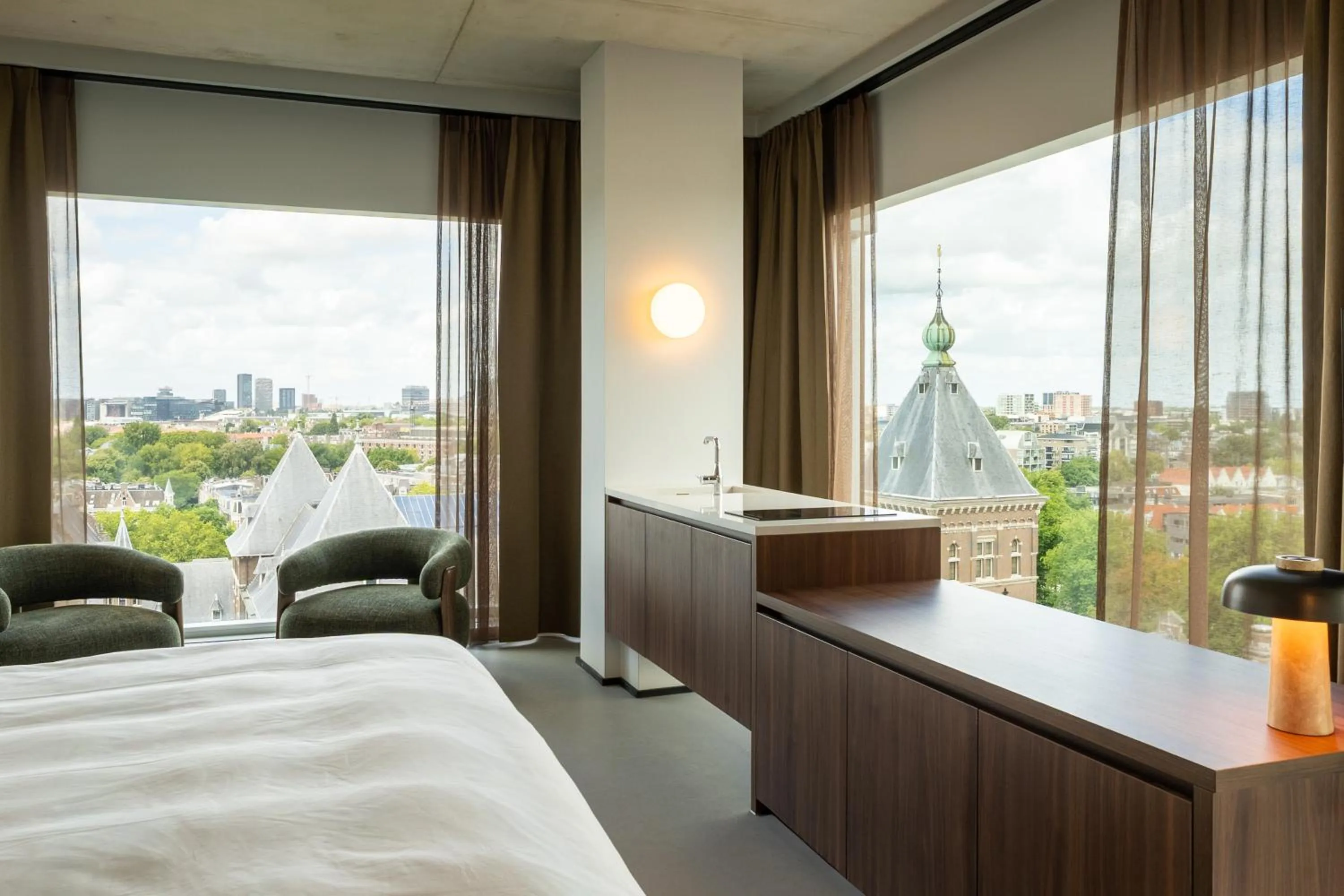 Bedroom, Bed in Hotel V Oosterpark