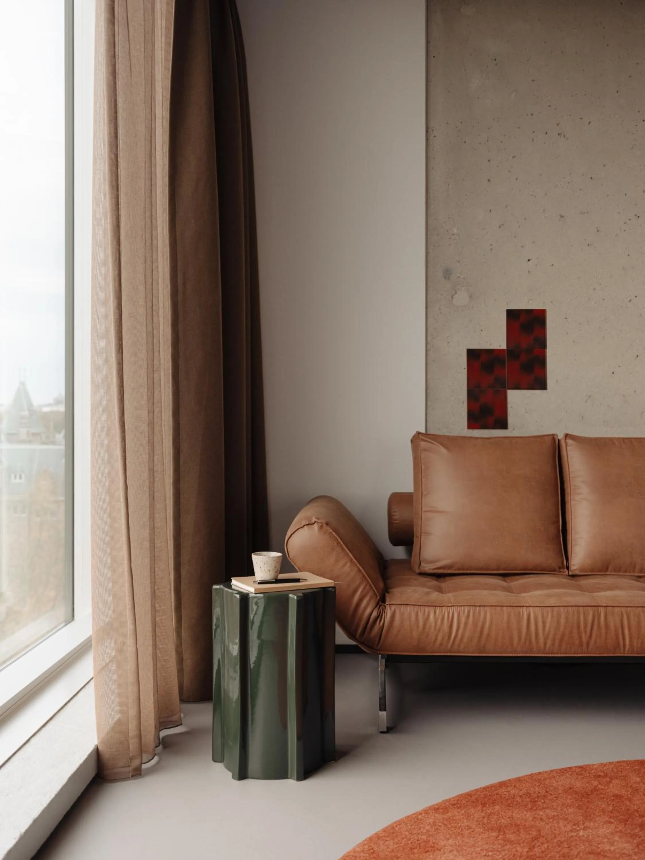 Seating area in Hotel V Oosterpark