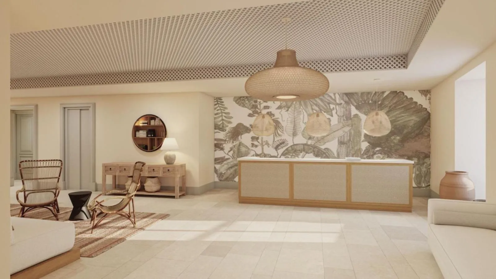 Lobby or reception in Palácio de Tavira, a Small Luxury Hotel of the World