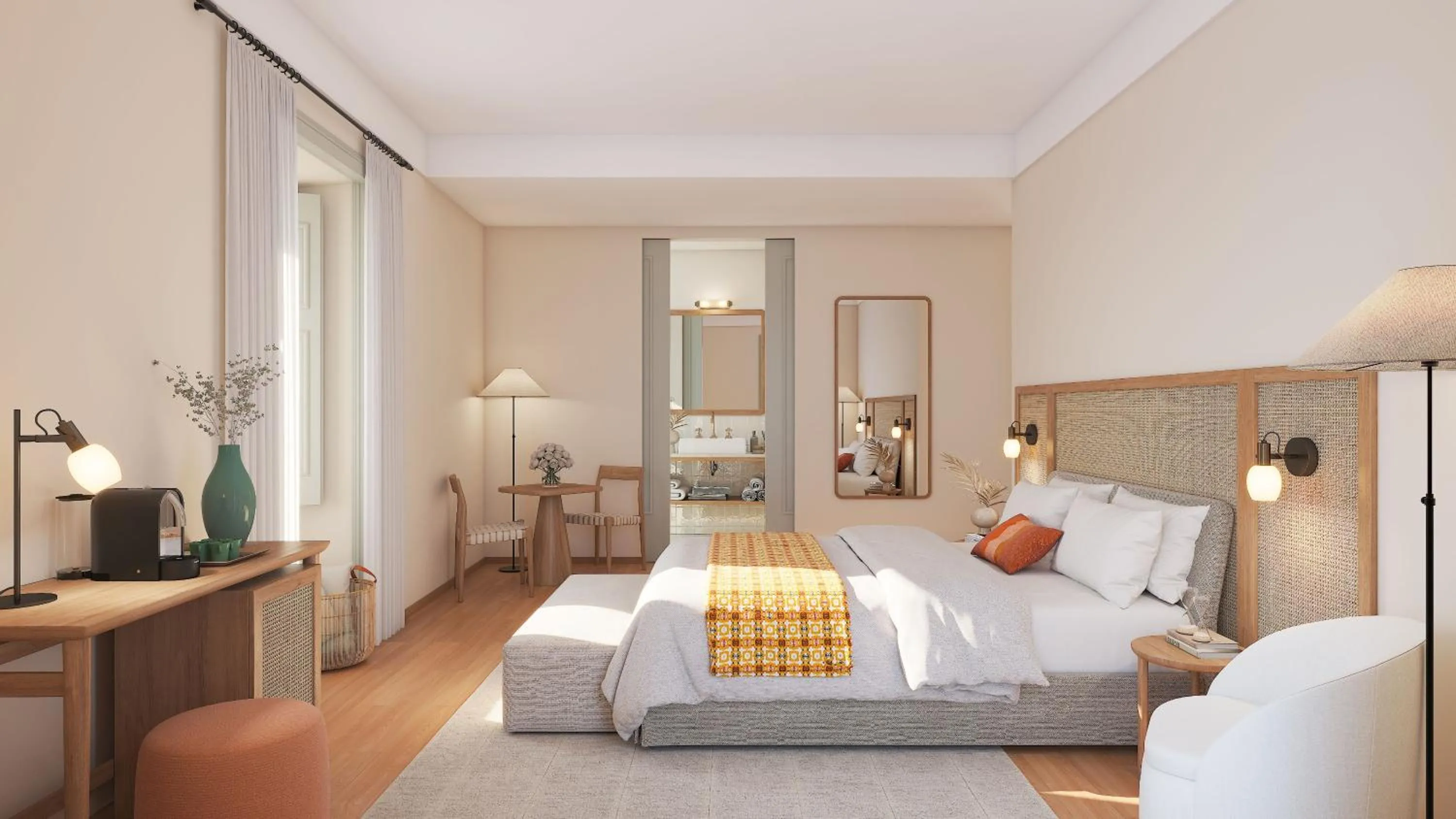 Photo of the whole room, Bed in Palácio de Tavira, a Small Luxury Hotel of the World