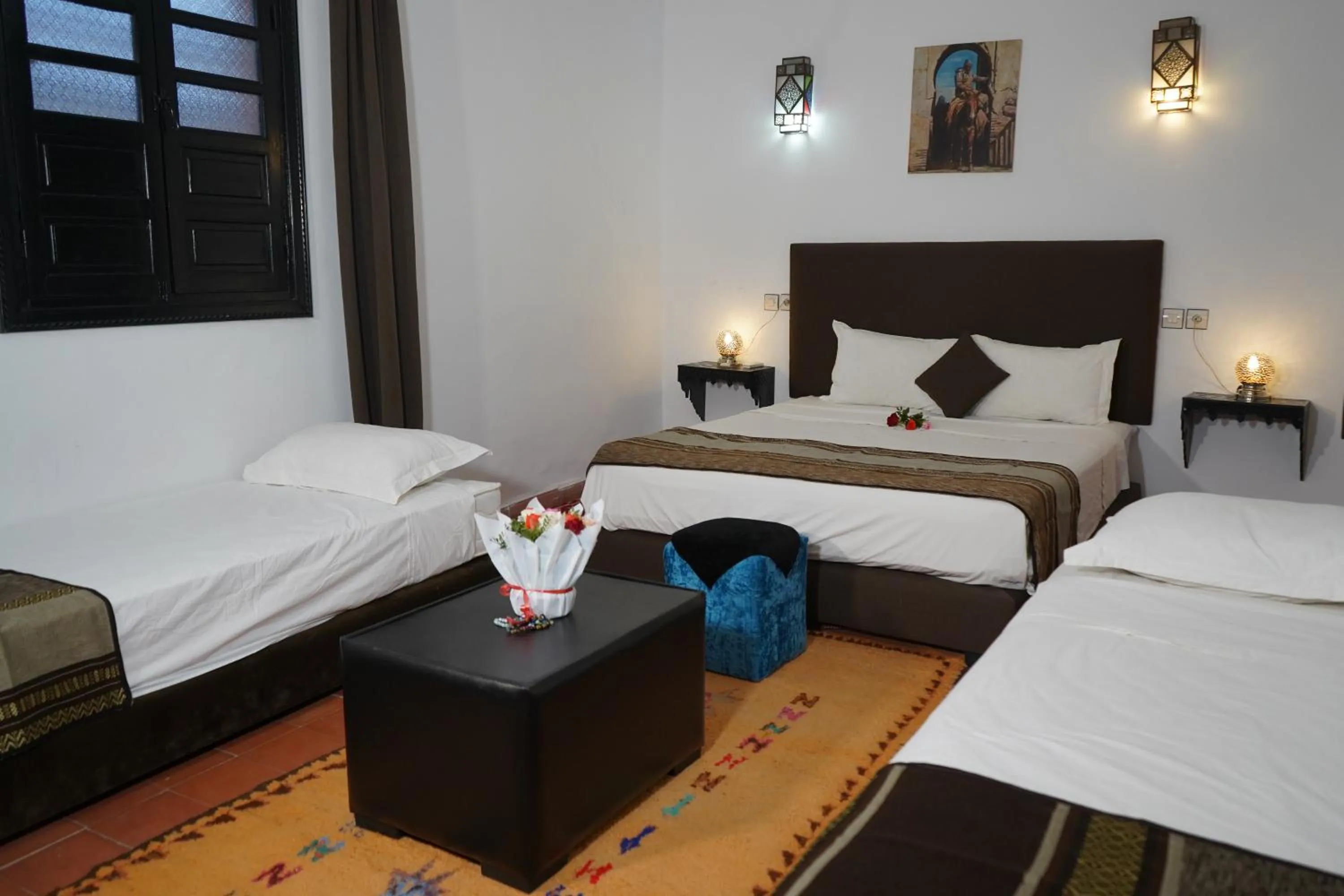 Bedroom, Bed in Riad Mounir