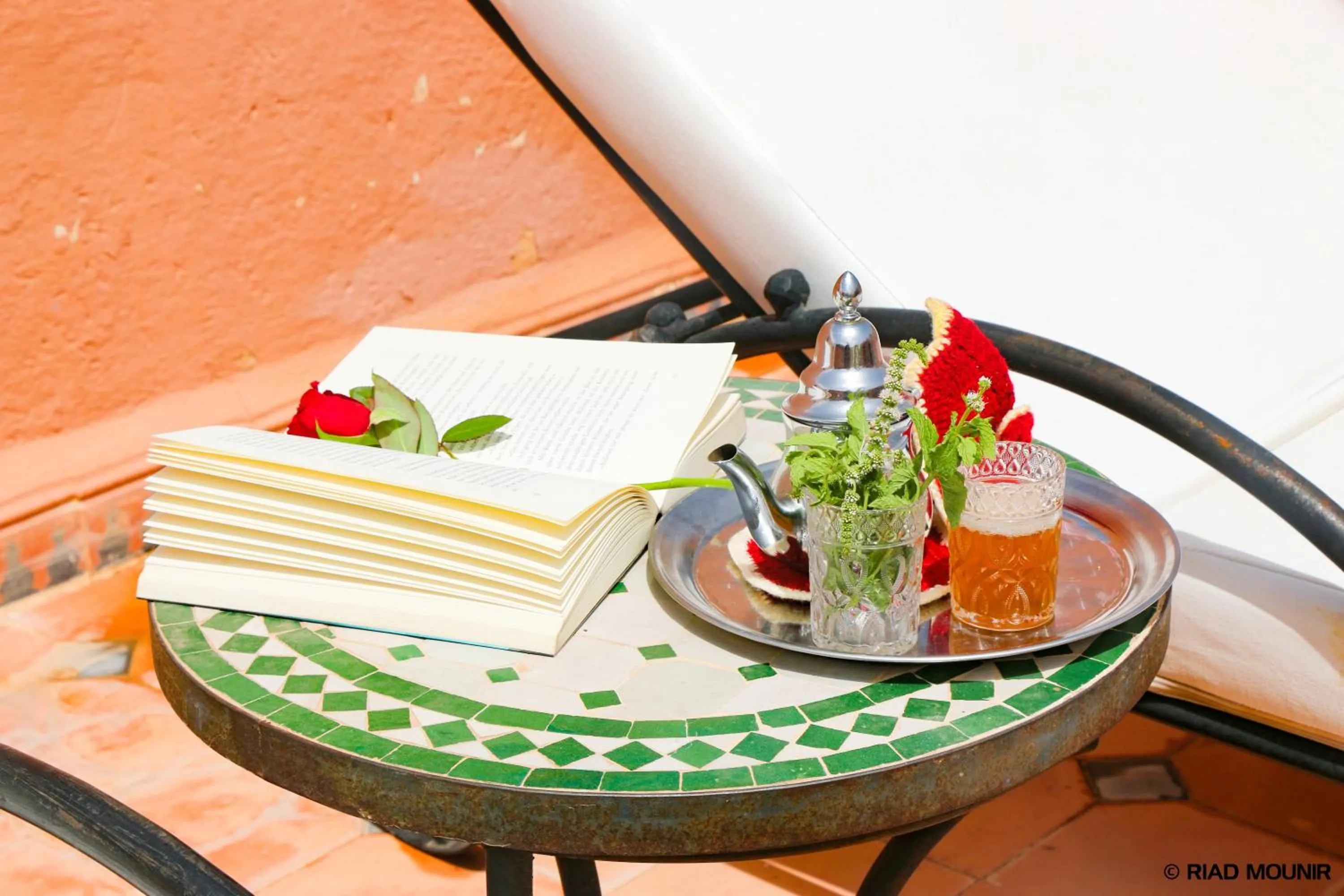 Balcony/Terrace in Riad Mounir
