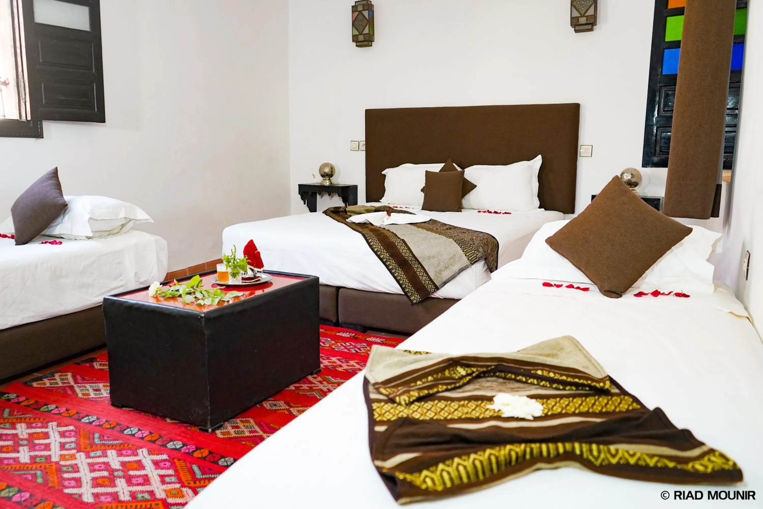 Bedroom, Bed in Riad Mounir