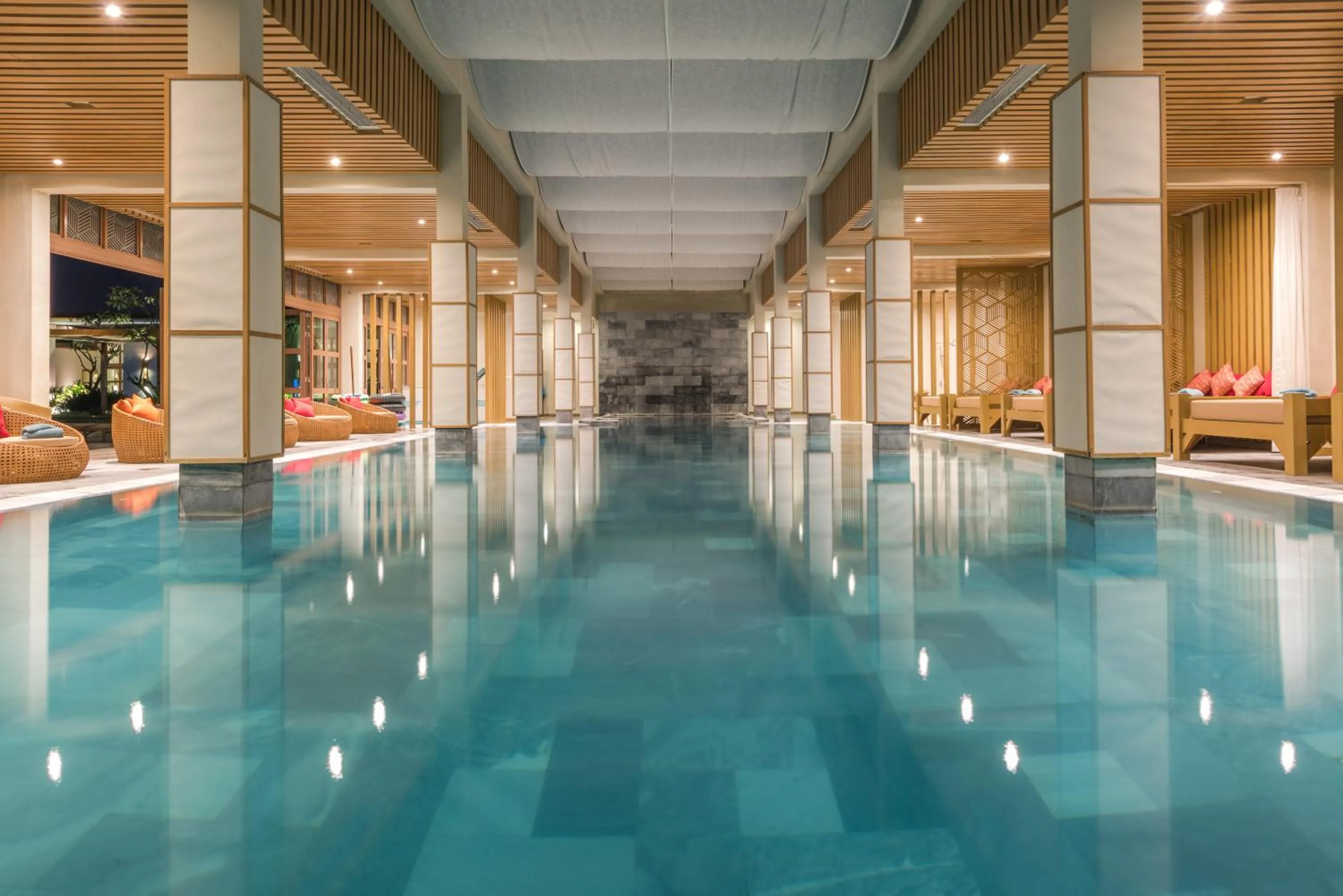 Swimming pool in FLC Luxury Hotel Samson