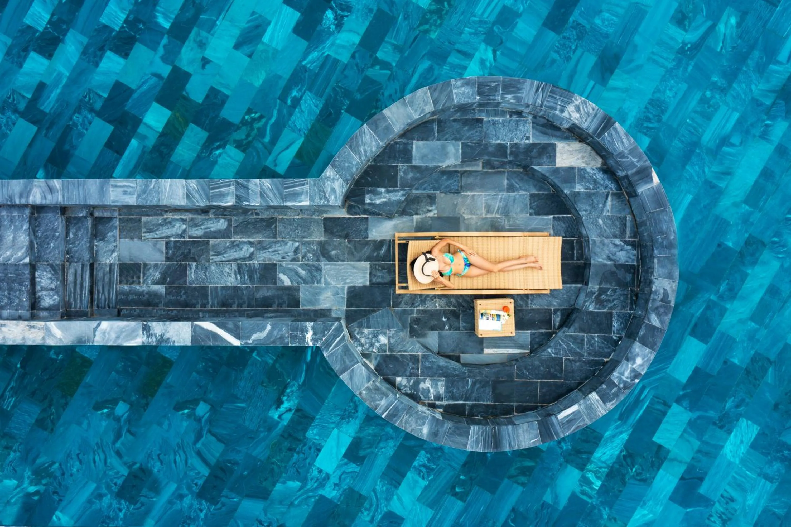 Swimming pool in FLC Luxury Hotel Samson