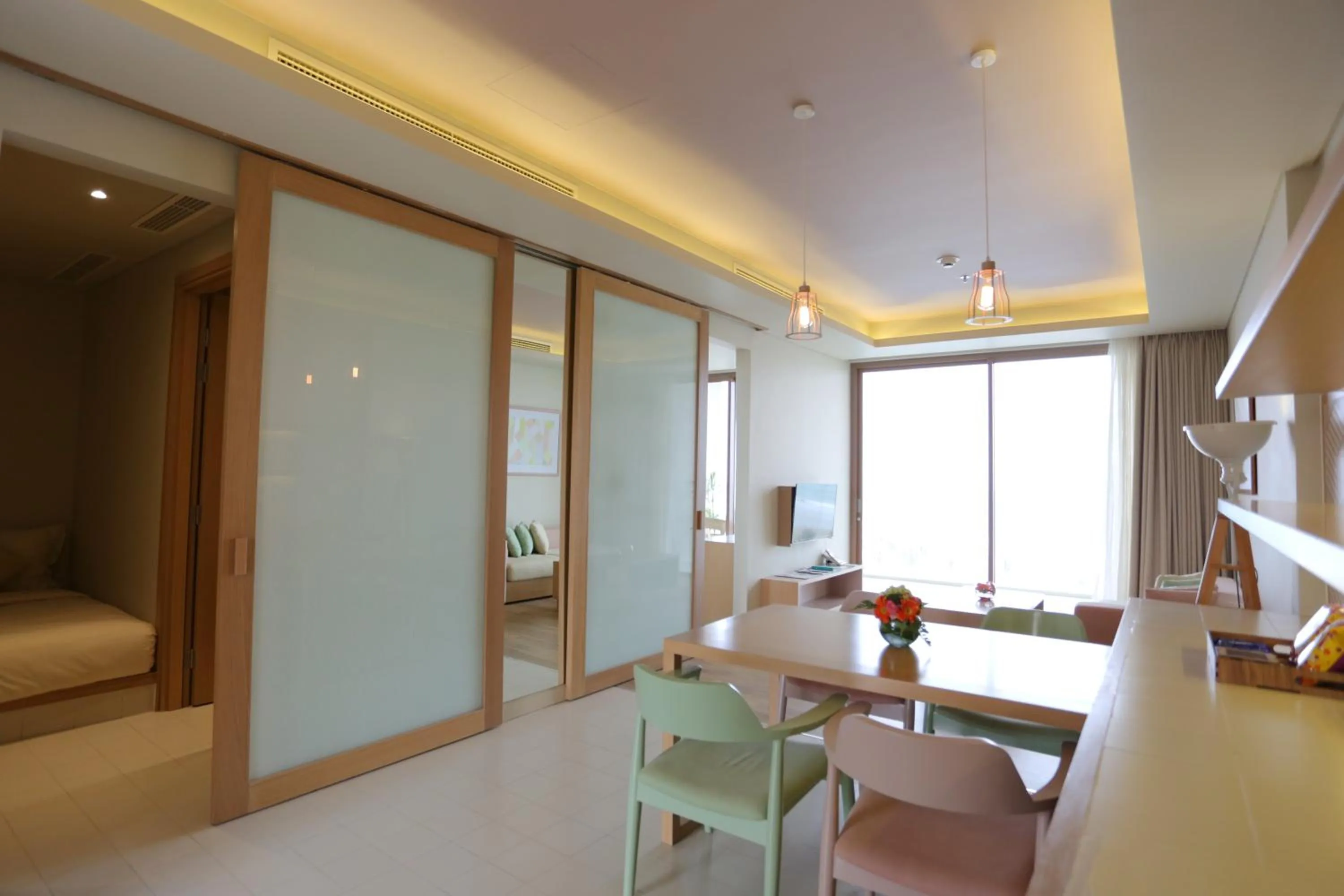 Dining area in FLC Luxury Hotel Samson