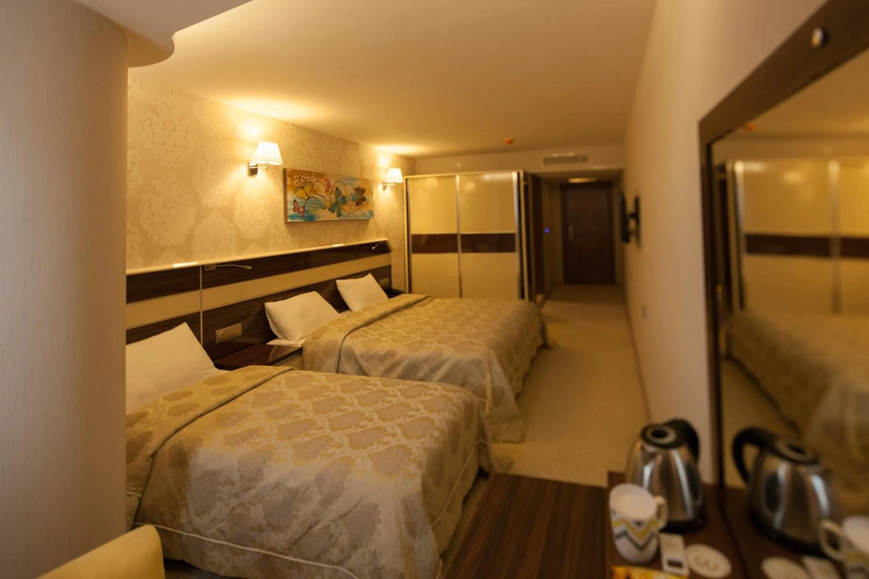Location, Bed in Armin Hotel