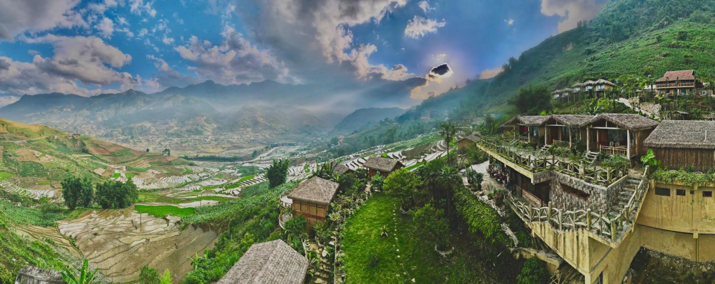 Natural landscape in Eco Palms House - Sapa Retreat