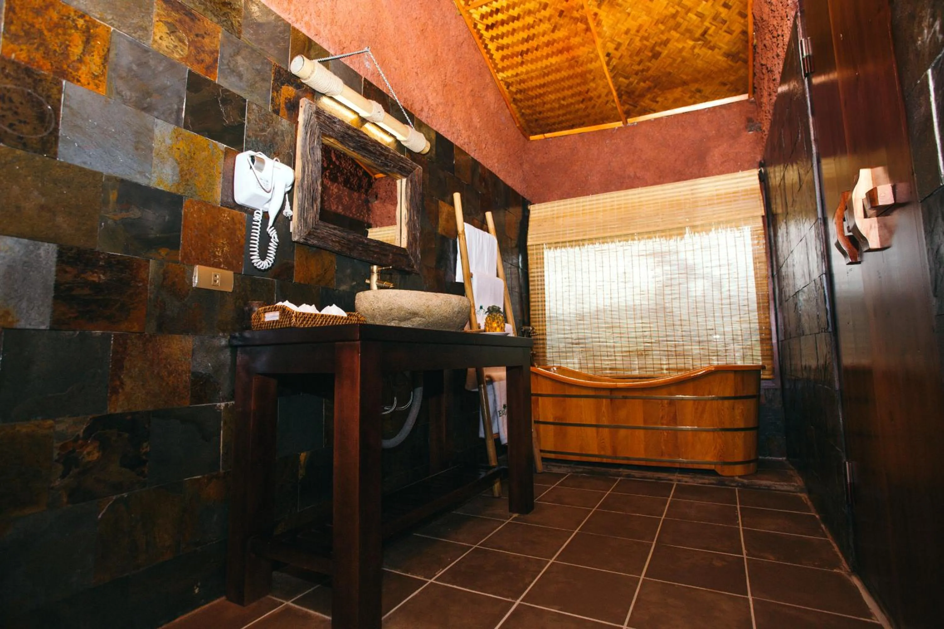 Bathroom in Eco Palms House - Sapa Retreat