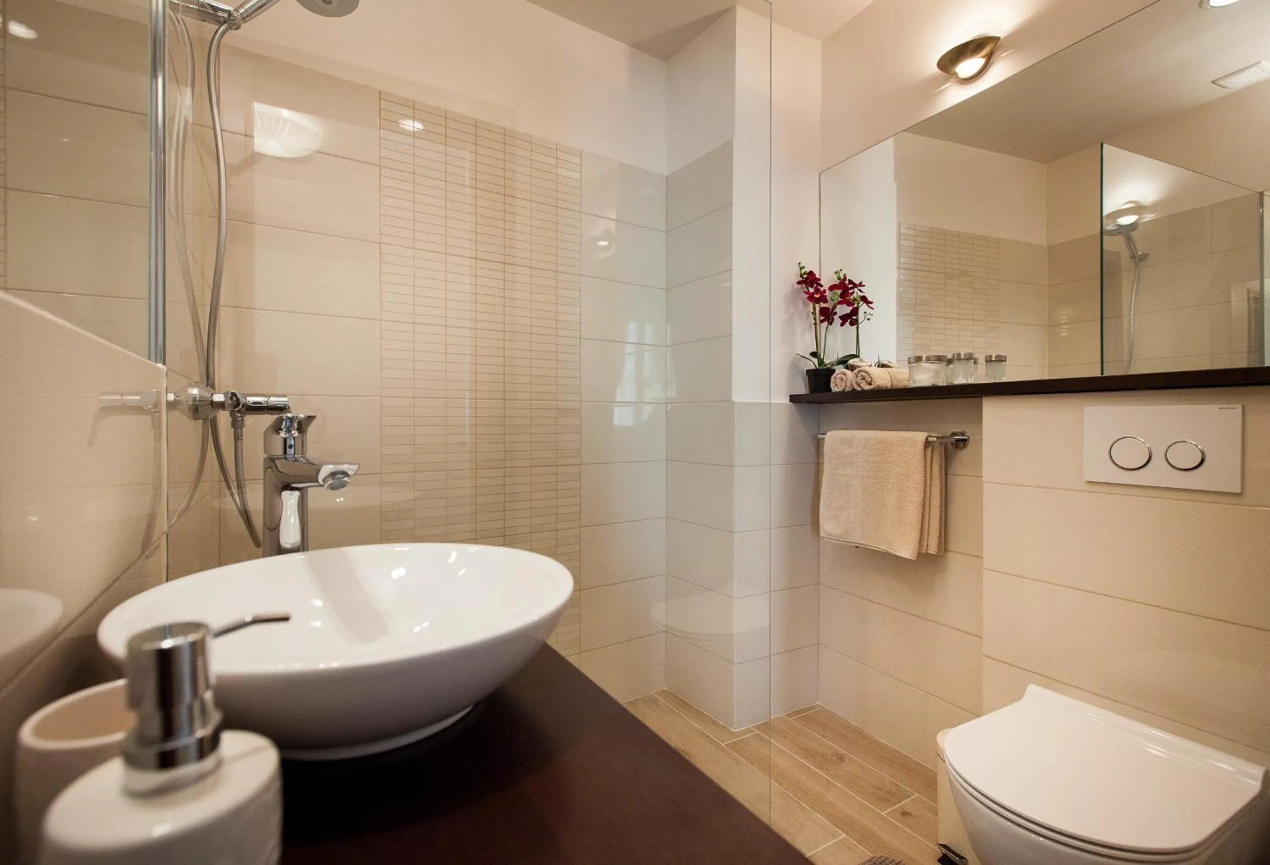 Shower in Apartments Villa Bianca