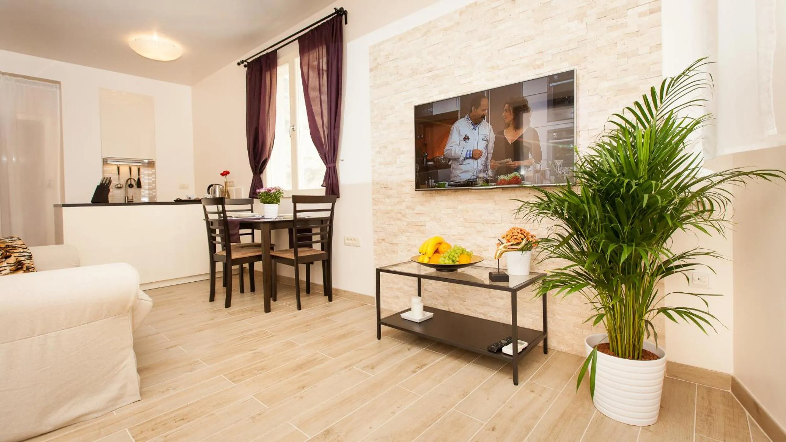 Living room in Apartments Villa Bianca