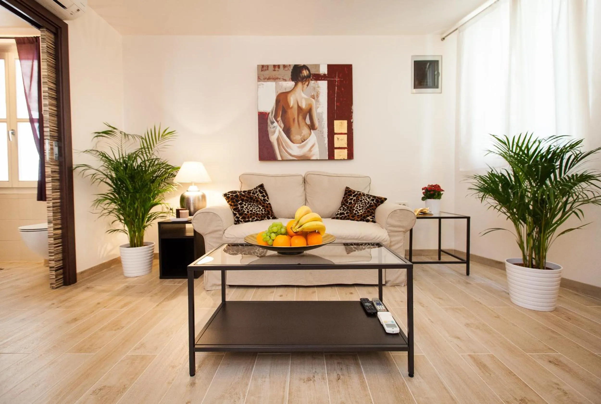 Living room in Apartments Villa Bianca