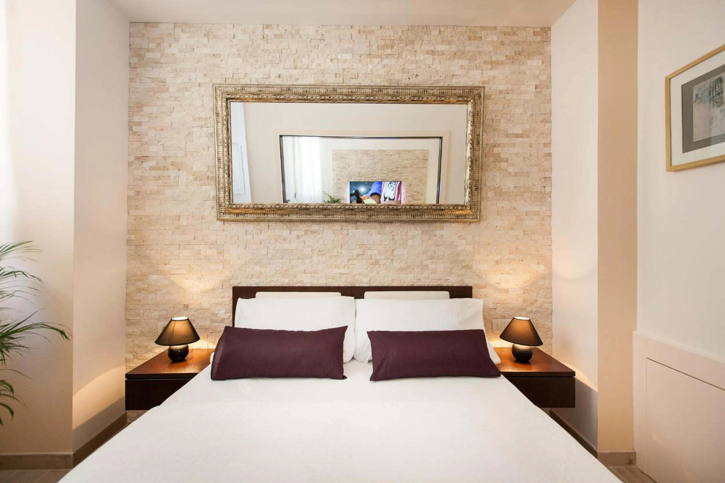 Bedroom, Bed in Apartments Villa Bianca