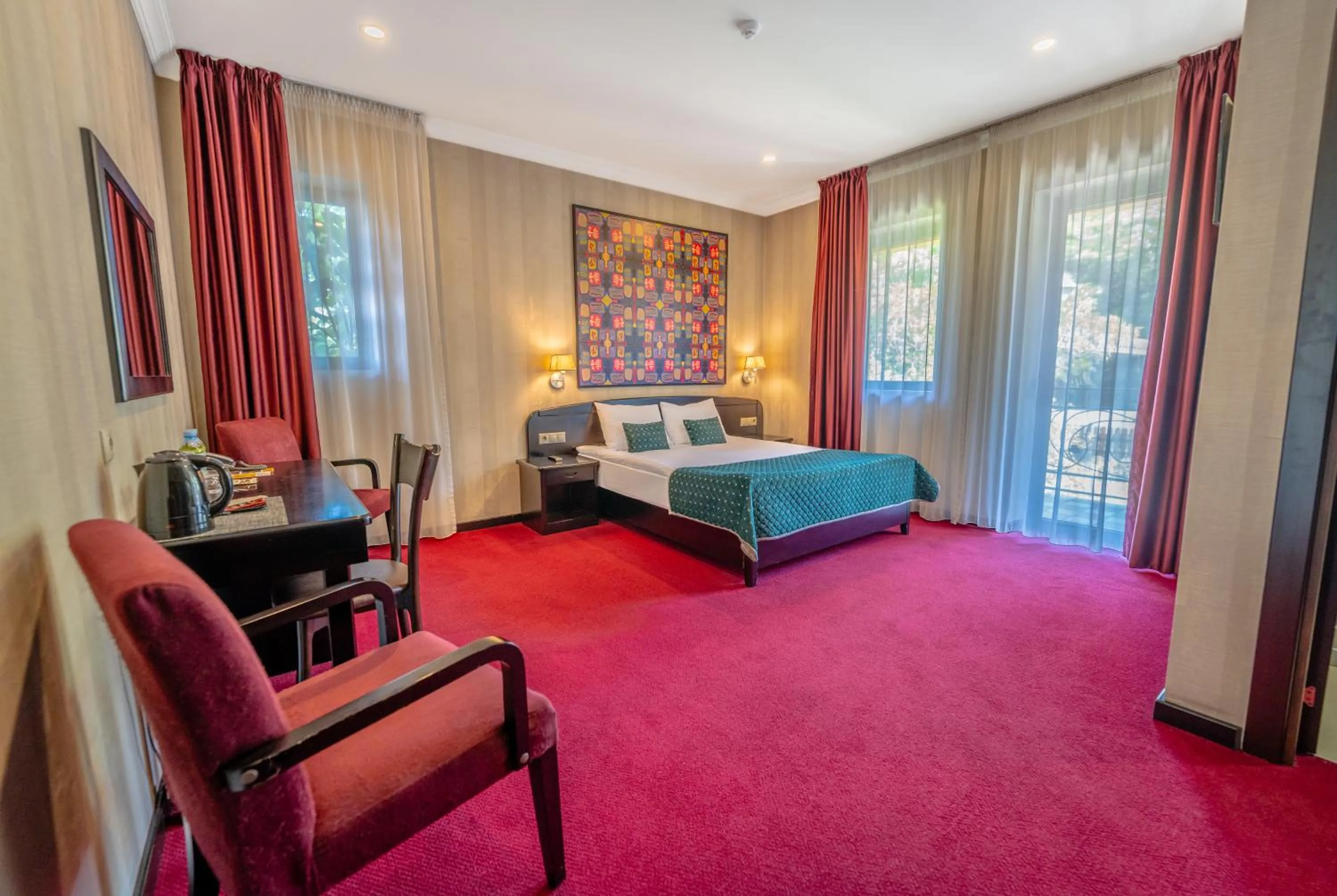 Bedroom, Bed in Kopala Tskneti Hotel