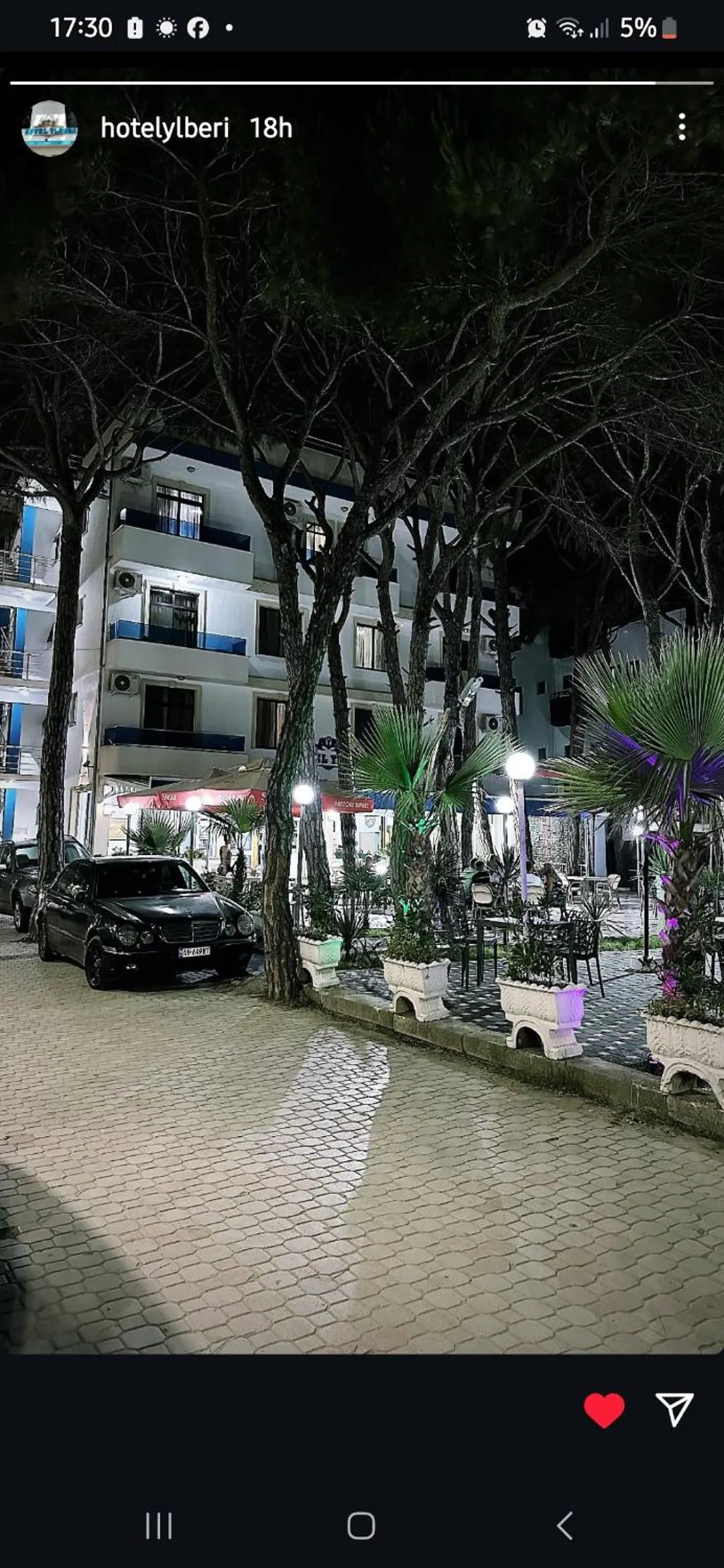 Property building in Hotel Ylberi