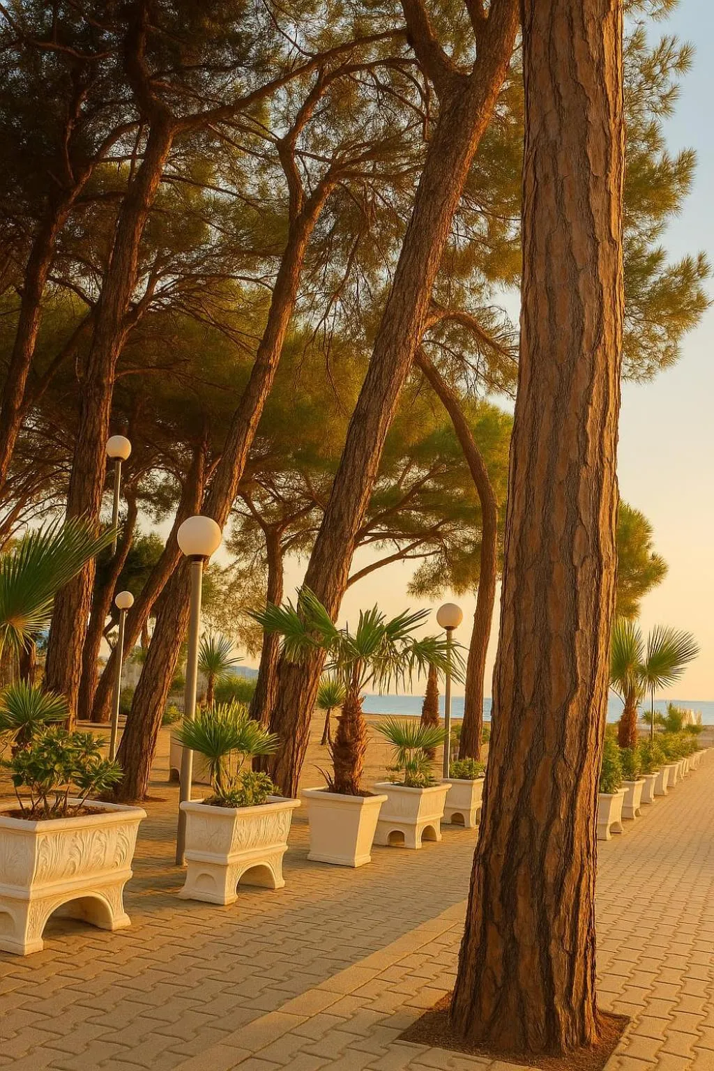 Beach in Hotel Ylberi