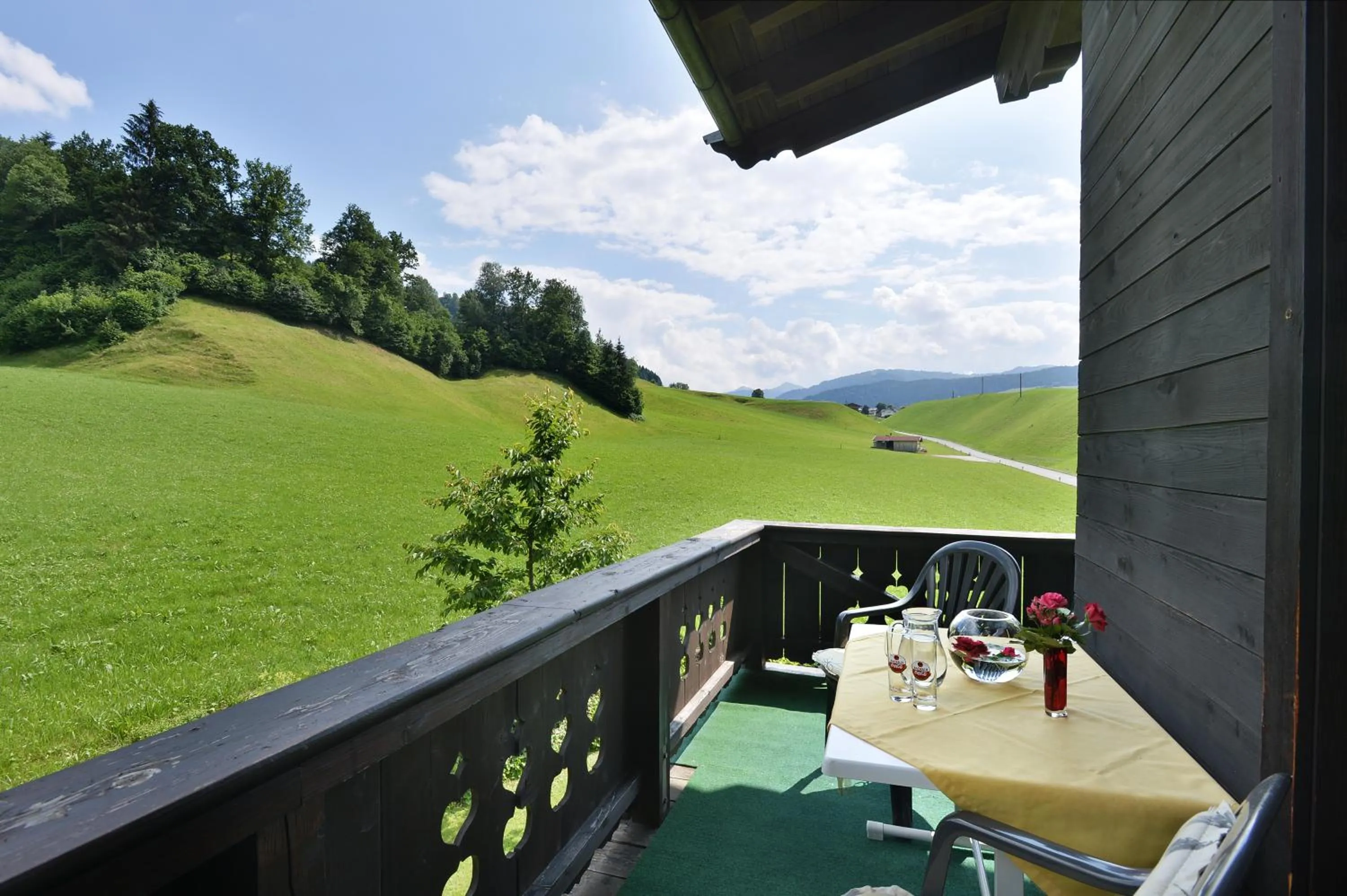 Balcony/Terrace in Gästehaus Hölzl