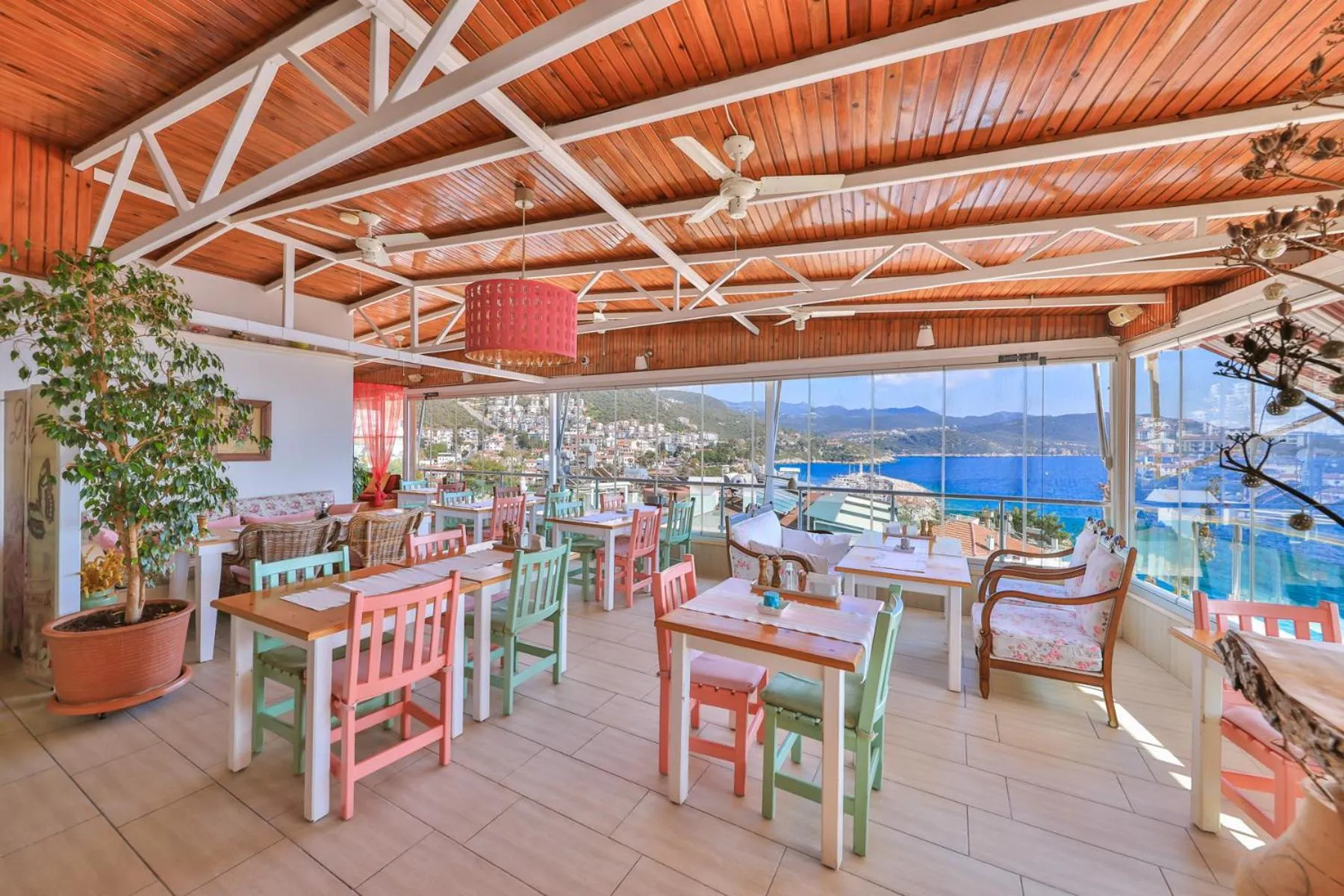 Balcony/Terrace in Hotel Sonne - Adults Only