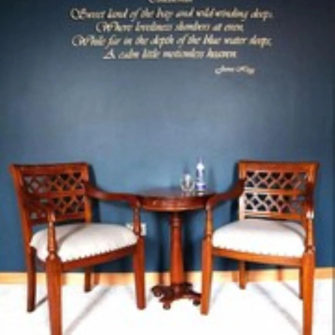 Decorative detail in Friars Wynd Guest Rooms