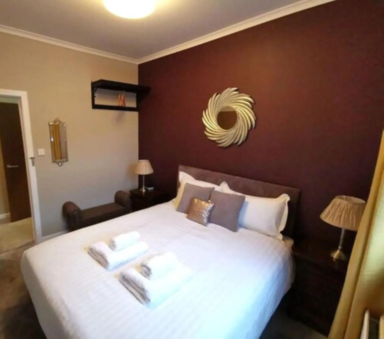 Bed in Friars Wynd Guest Rooms