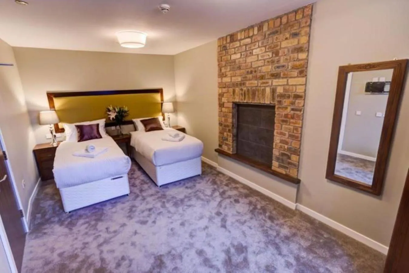 Bed in Friars Wynd Guest Rooms