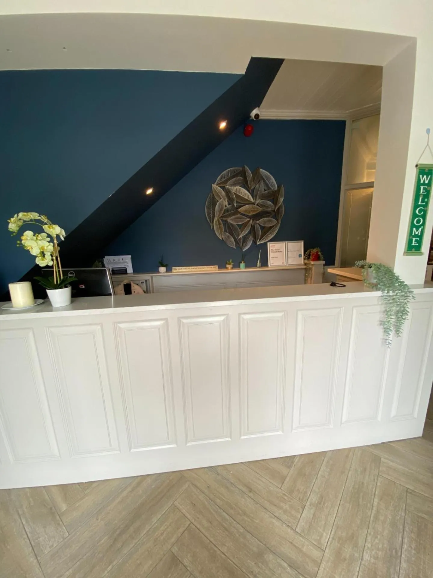 Lobby or reception in The Town House Hotel