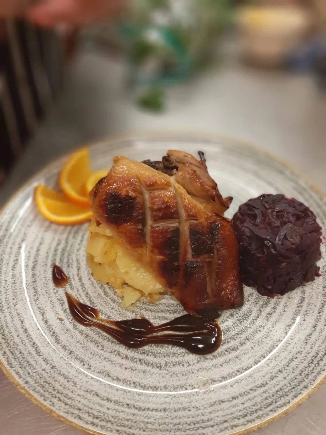 Food in The Town House Hotel