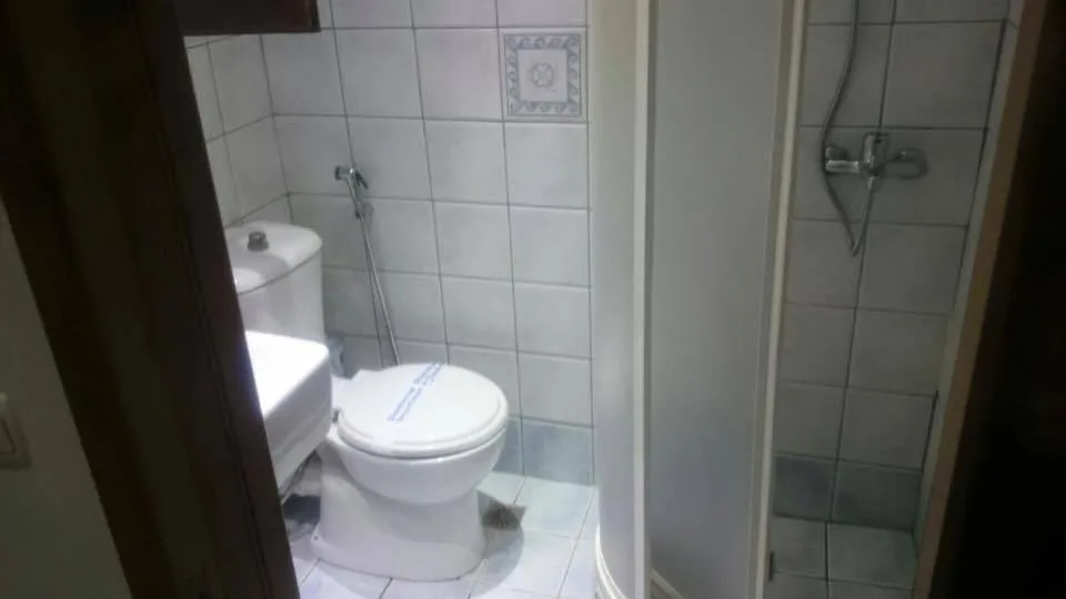 Bathroom in Angela Corfu