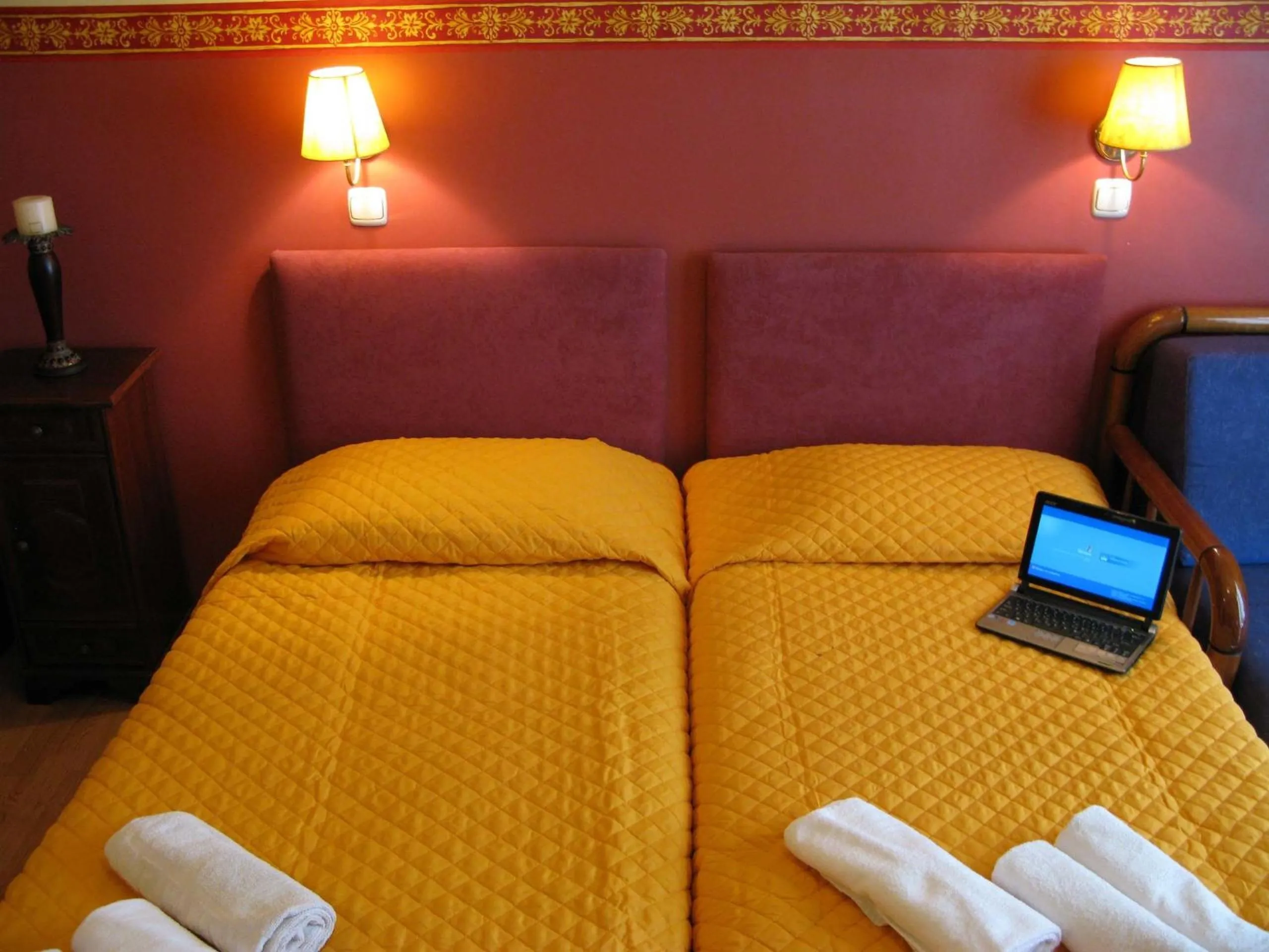 Decorative detail, Bed in Angela Corfu