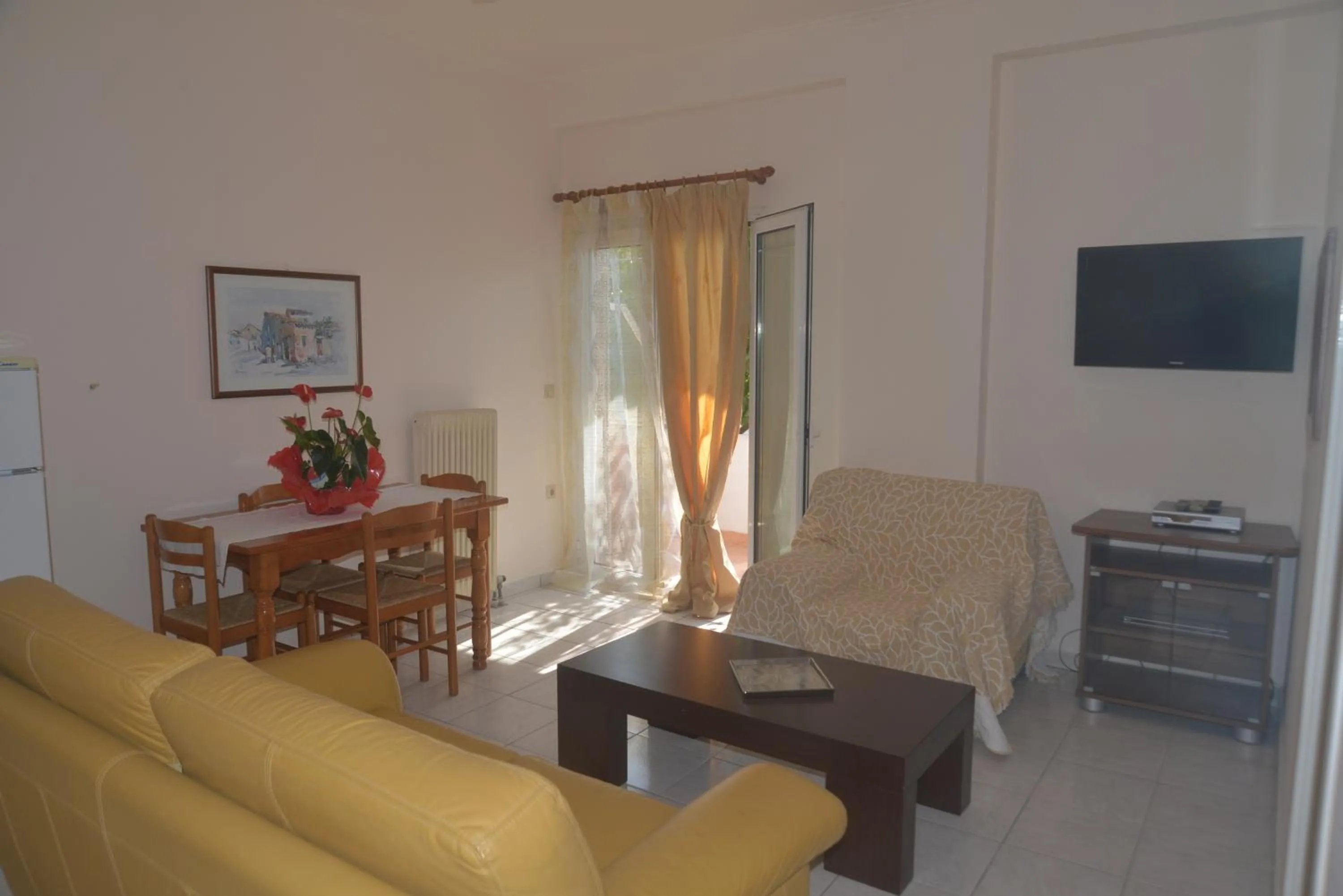 Living room in Angela Corfu