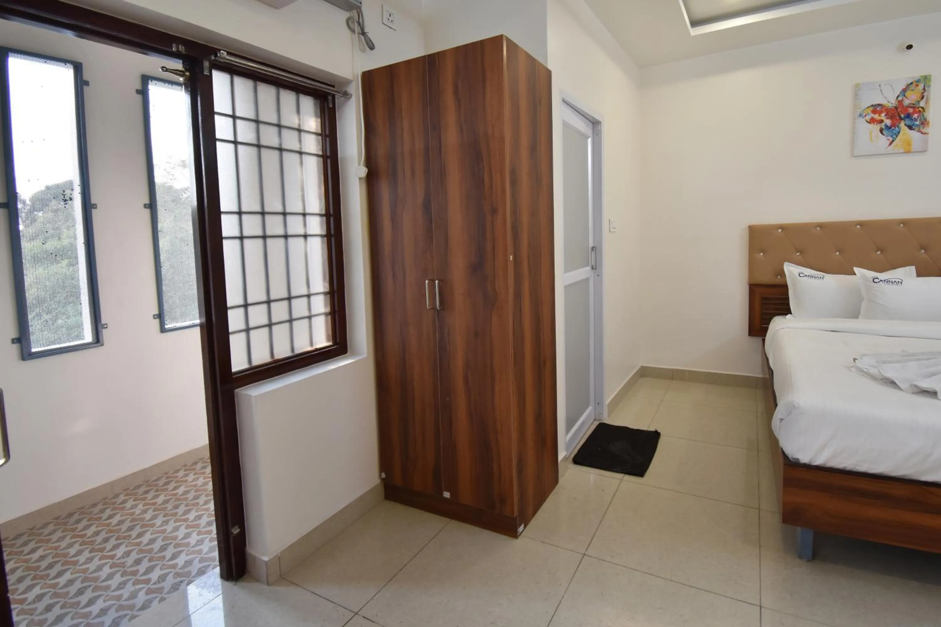 Bedroom, Bed in Cannan Residency Pondicherry