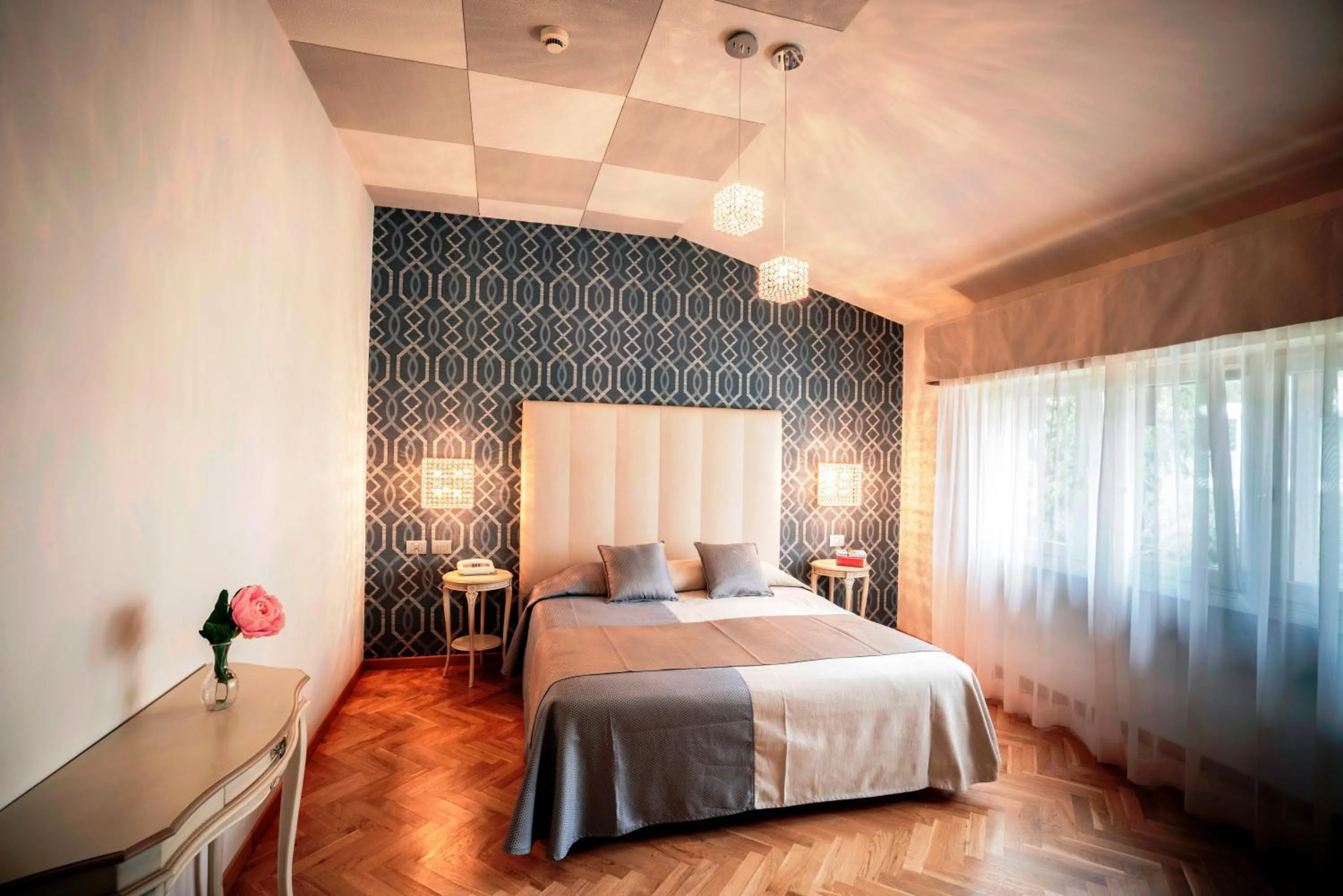 Bedroom, Bed in Hotel Bellevue