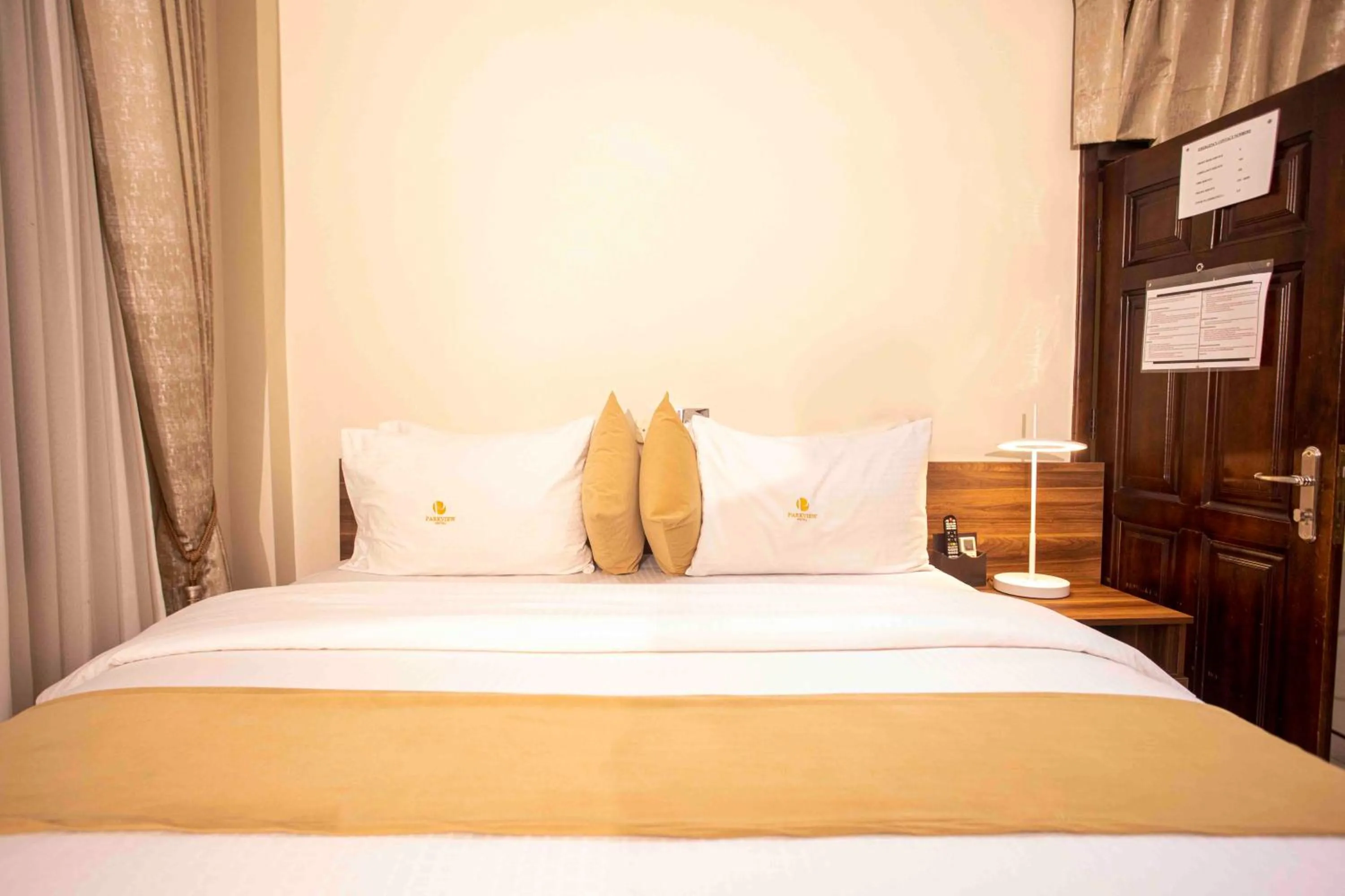 Bed in Parkview Hotel