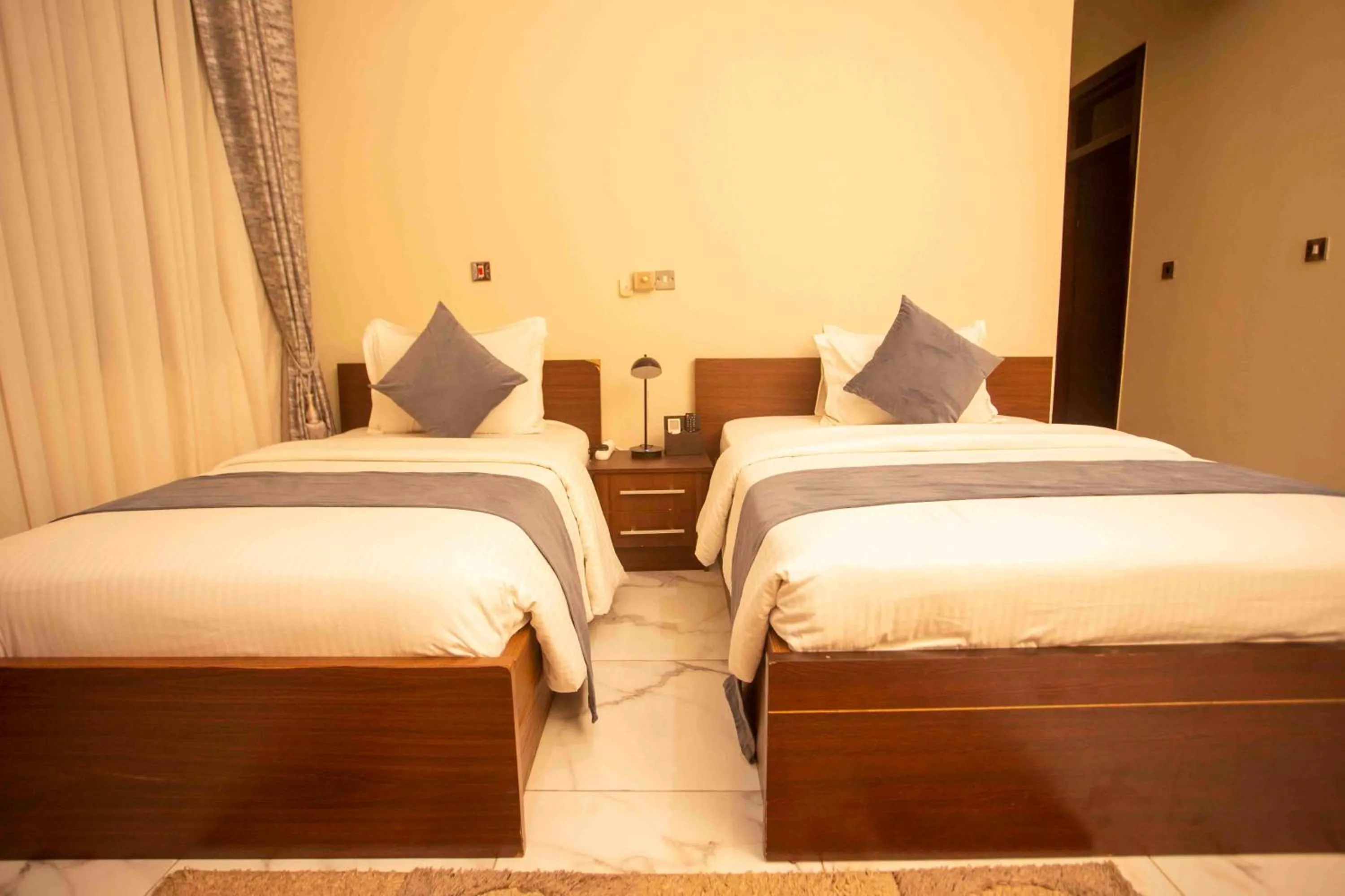 Bed in Parkview Hotel