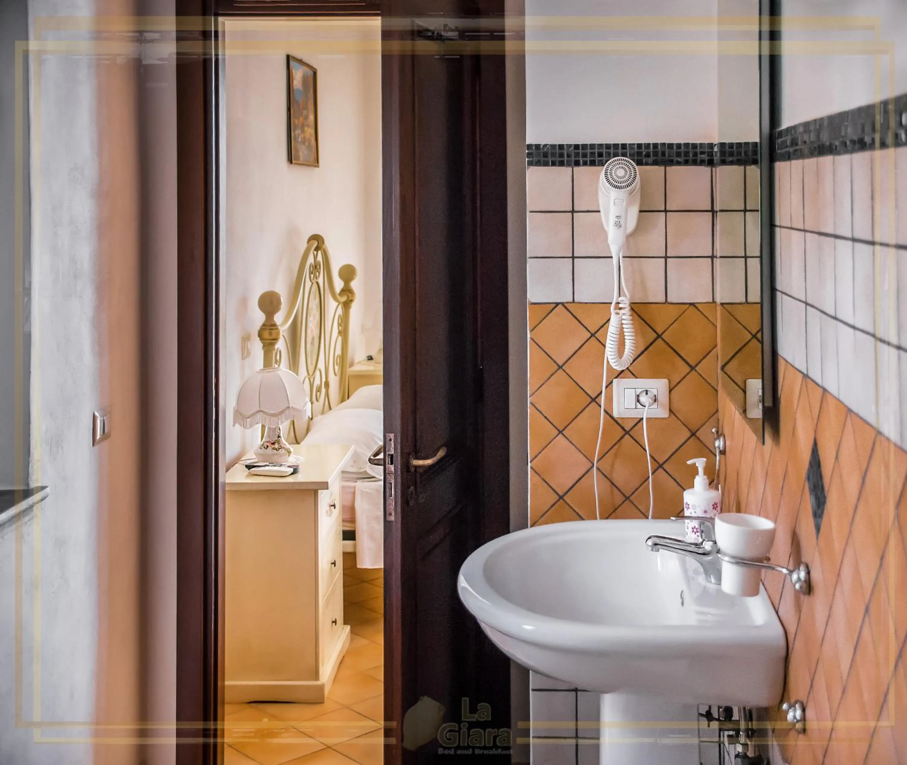 Bathroom in B&b La Giara