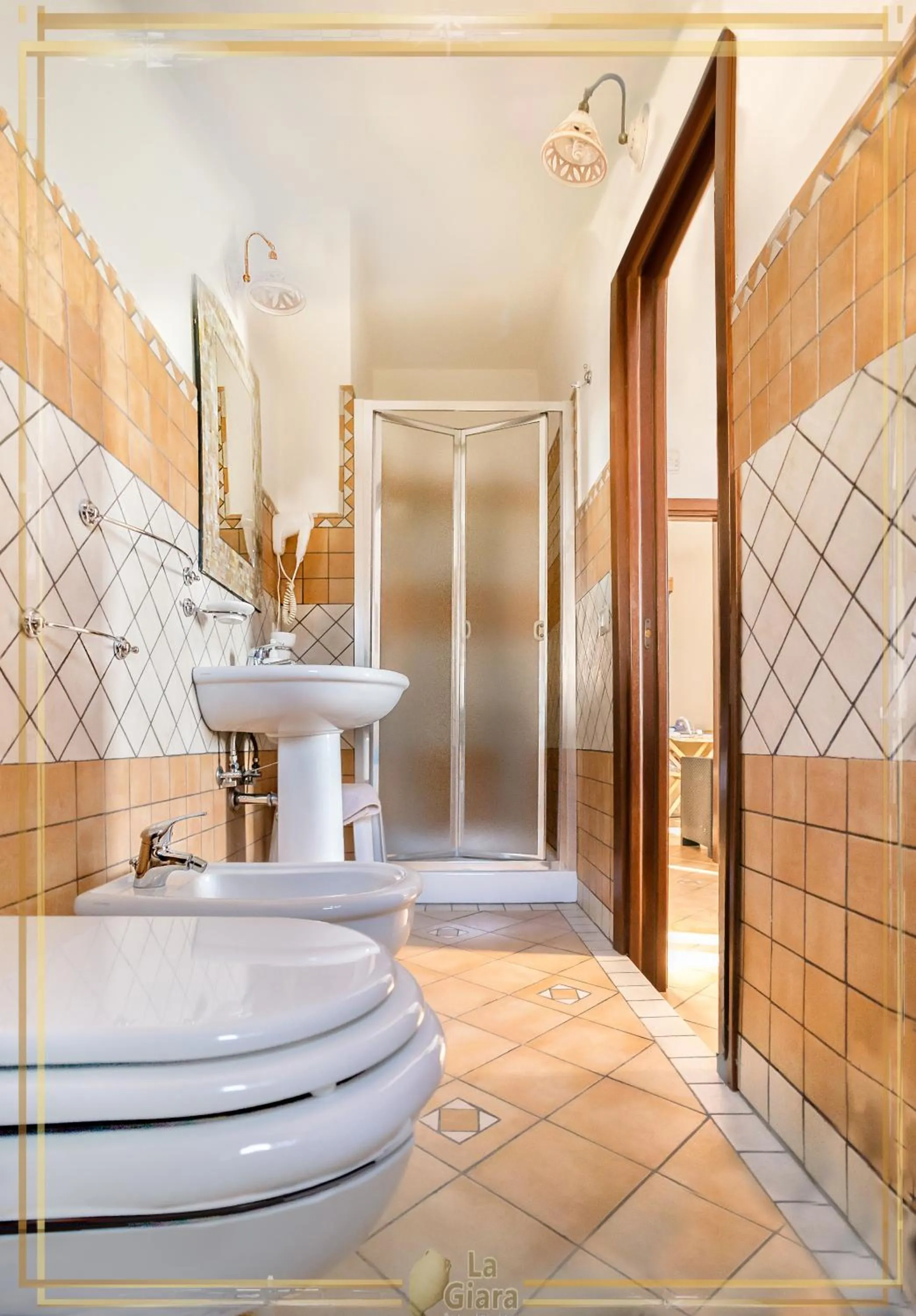 Bathroom in B&b La Giara