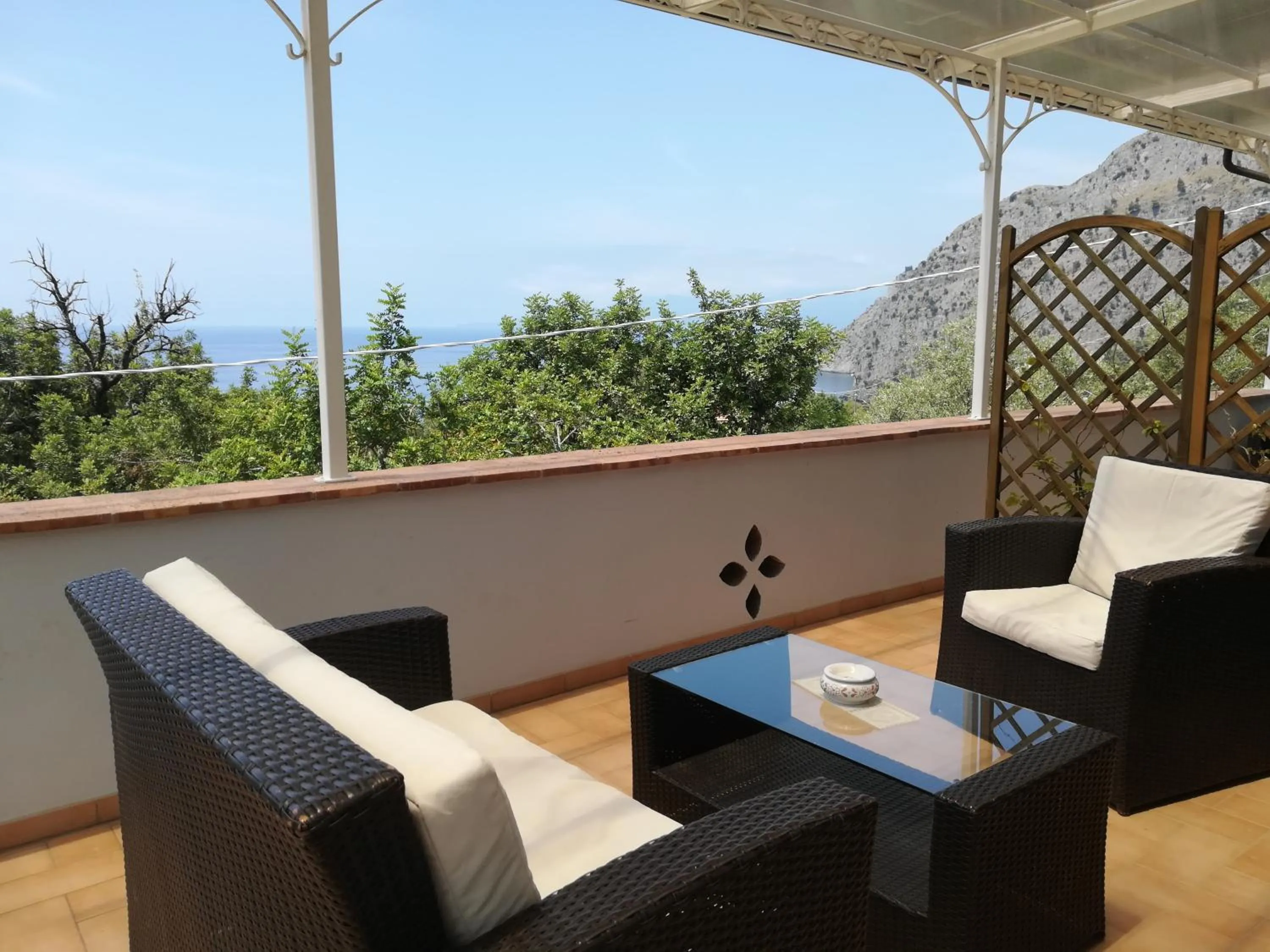 Balcony/Terrace in B&b La Giara