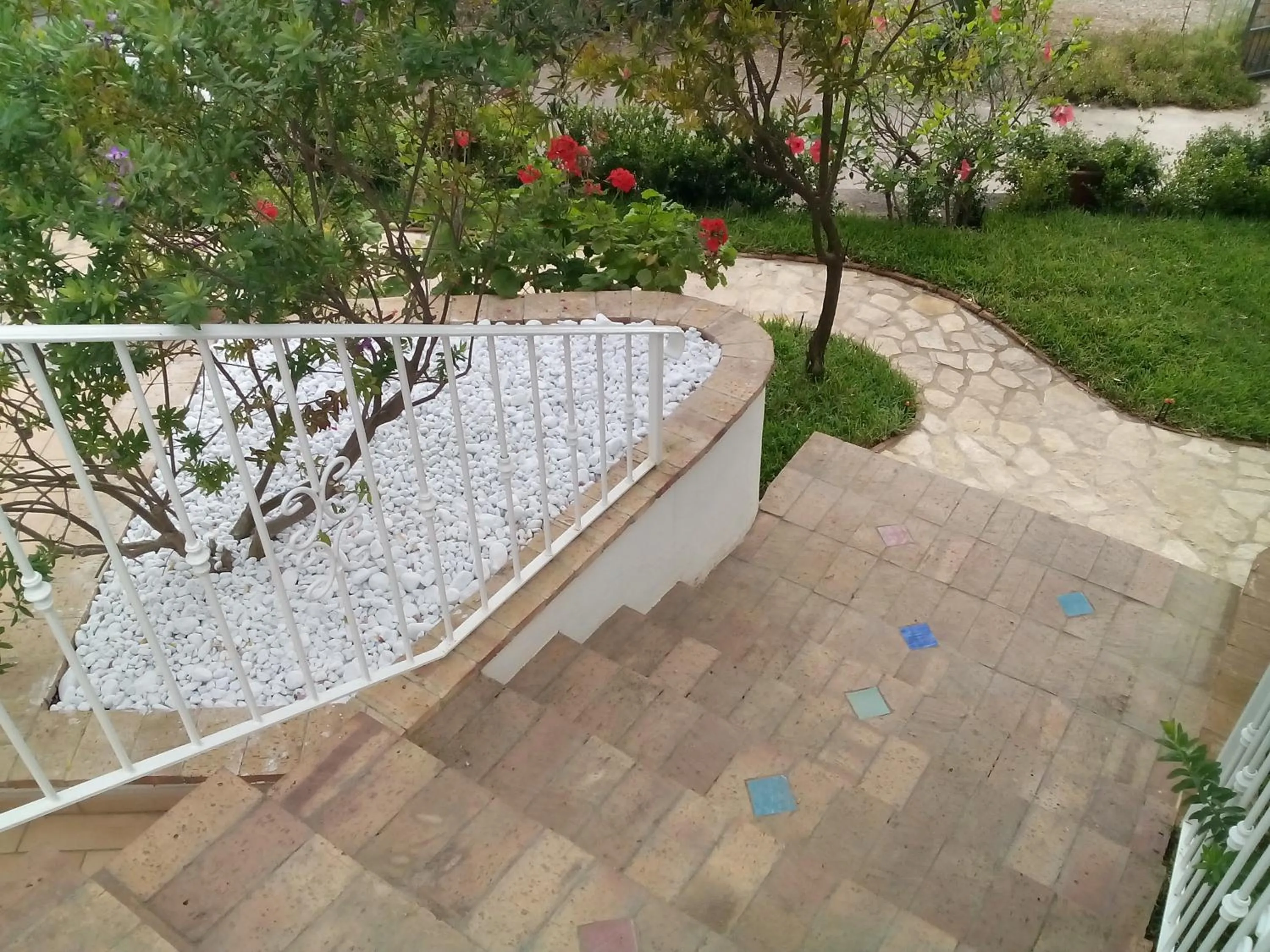 Decorative detail in B&b La Giara