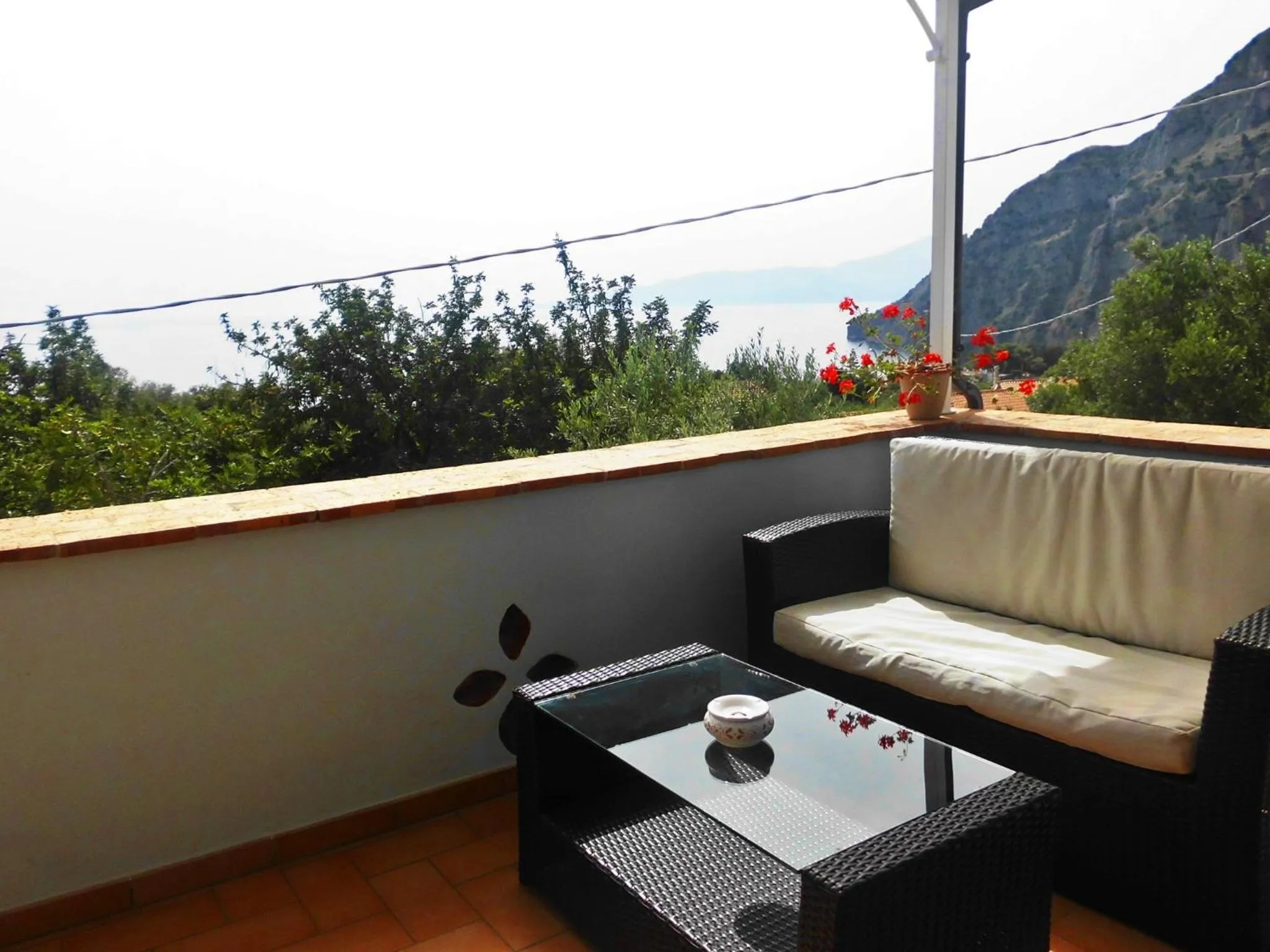 Sea view in B&b La Giara