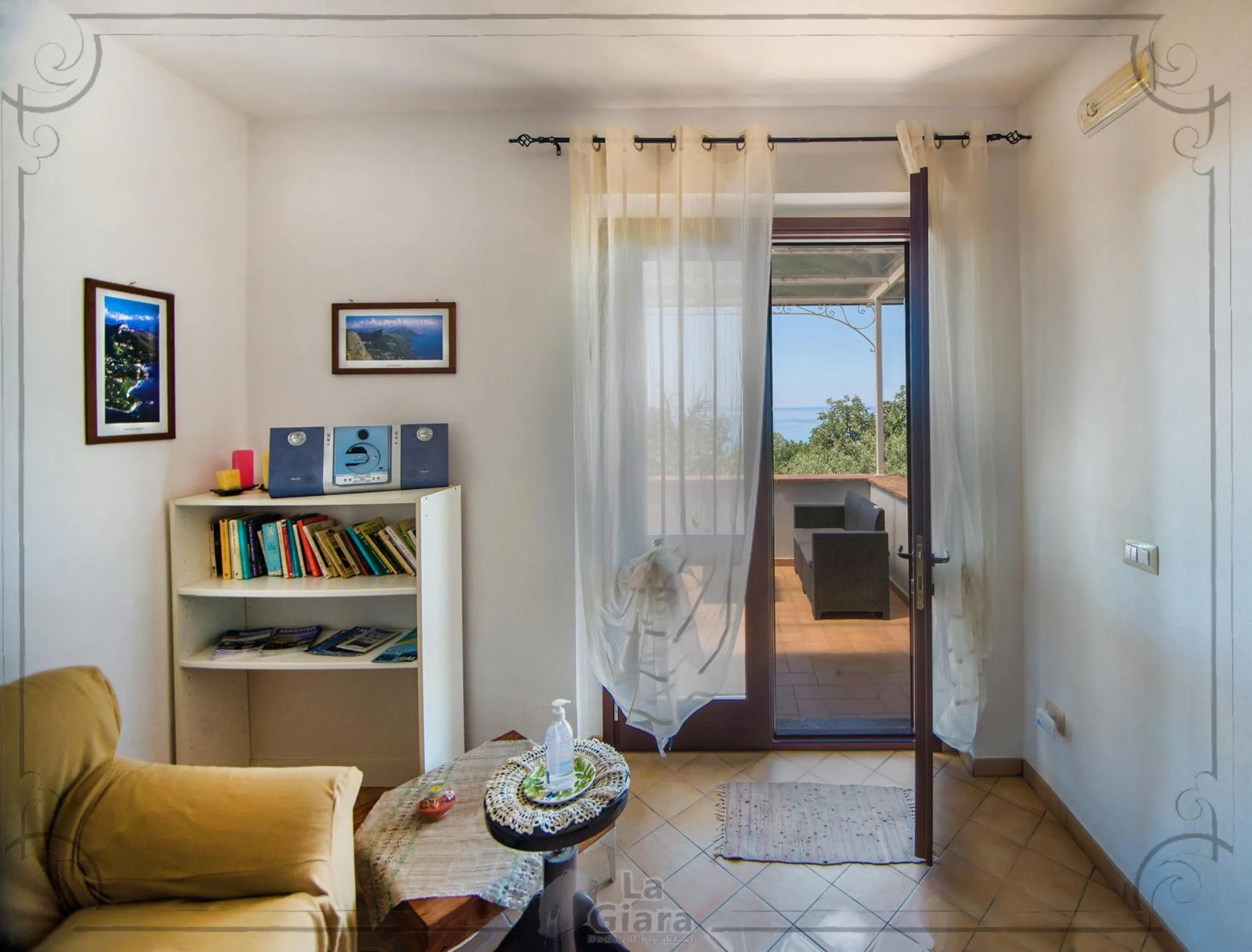 Living room in B&b La Giara