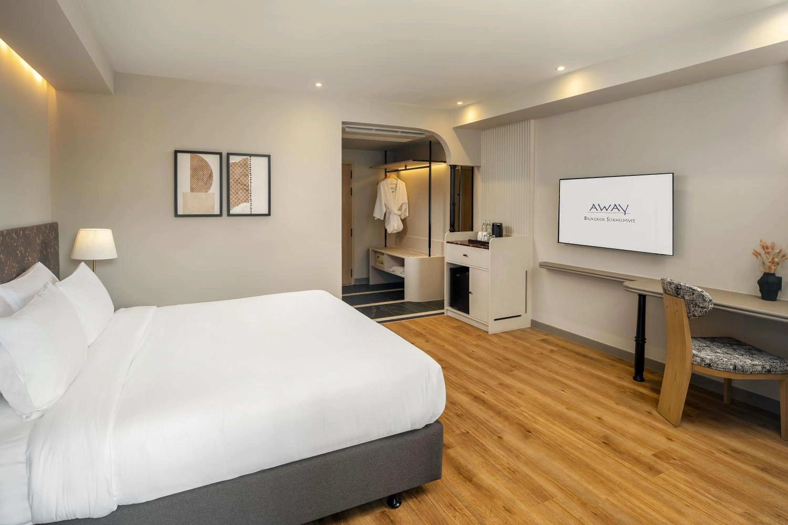 Photo of the whole room, Bed in Away Bangkok Sukhumvit