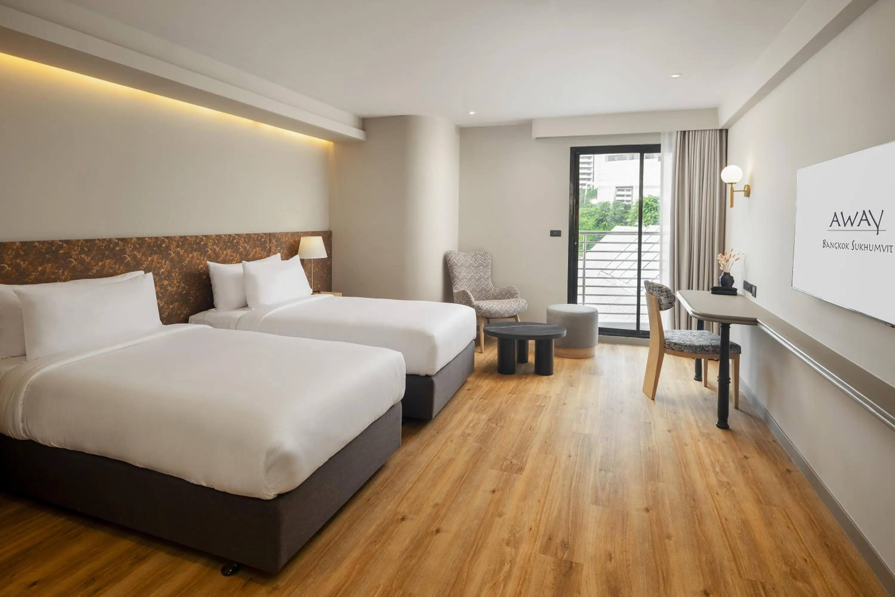 Bedroom, Bed in Away Bangkok Sukhumvit