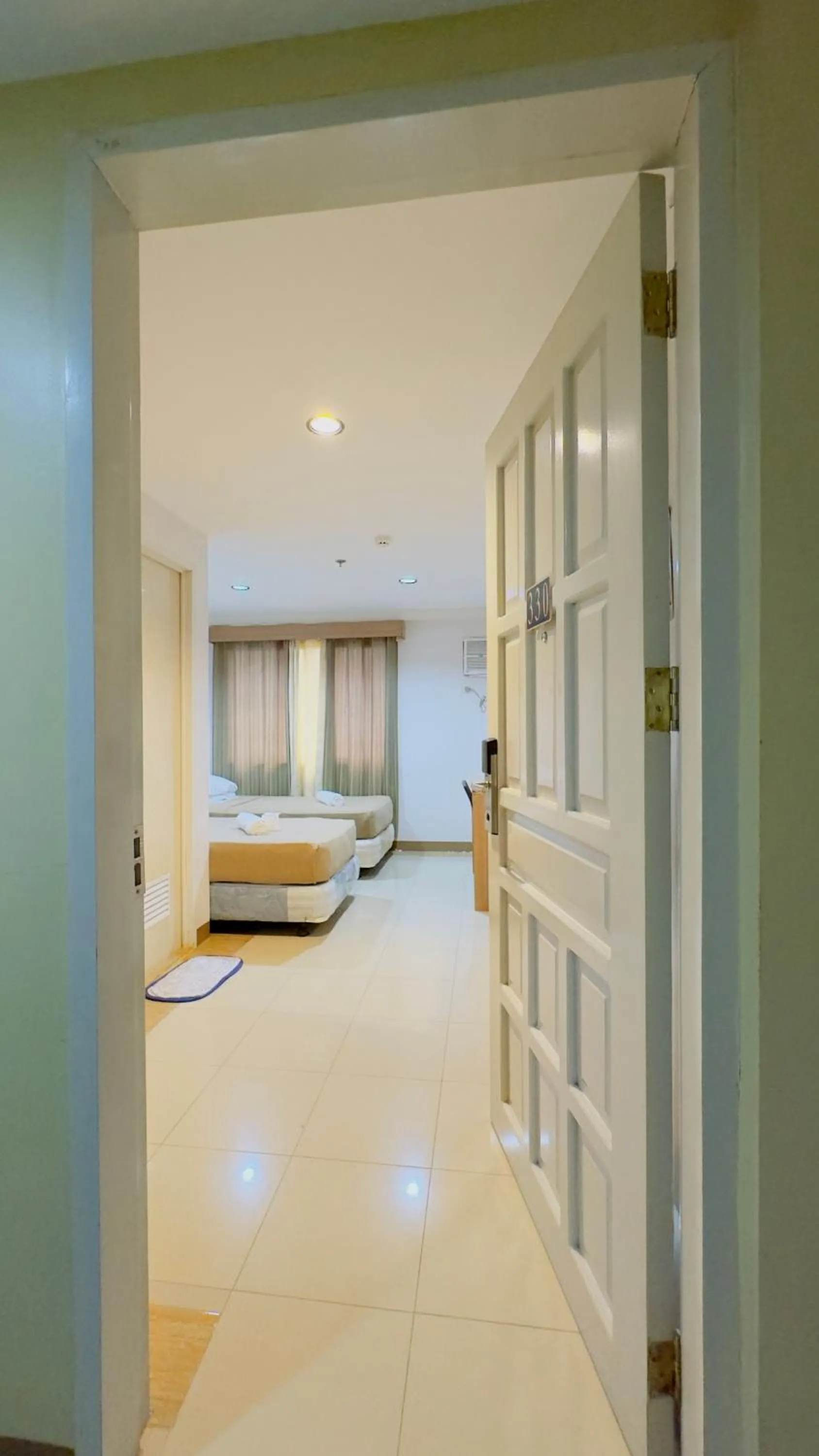 Bed in La Anclar Hotel