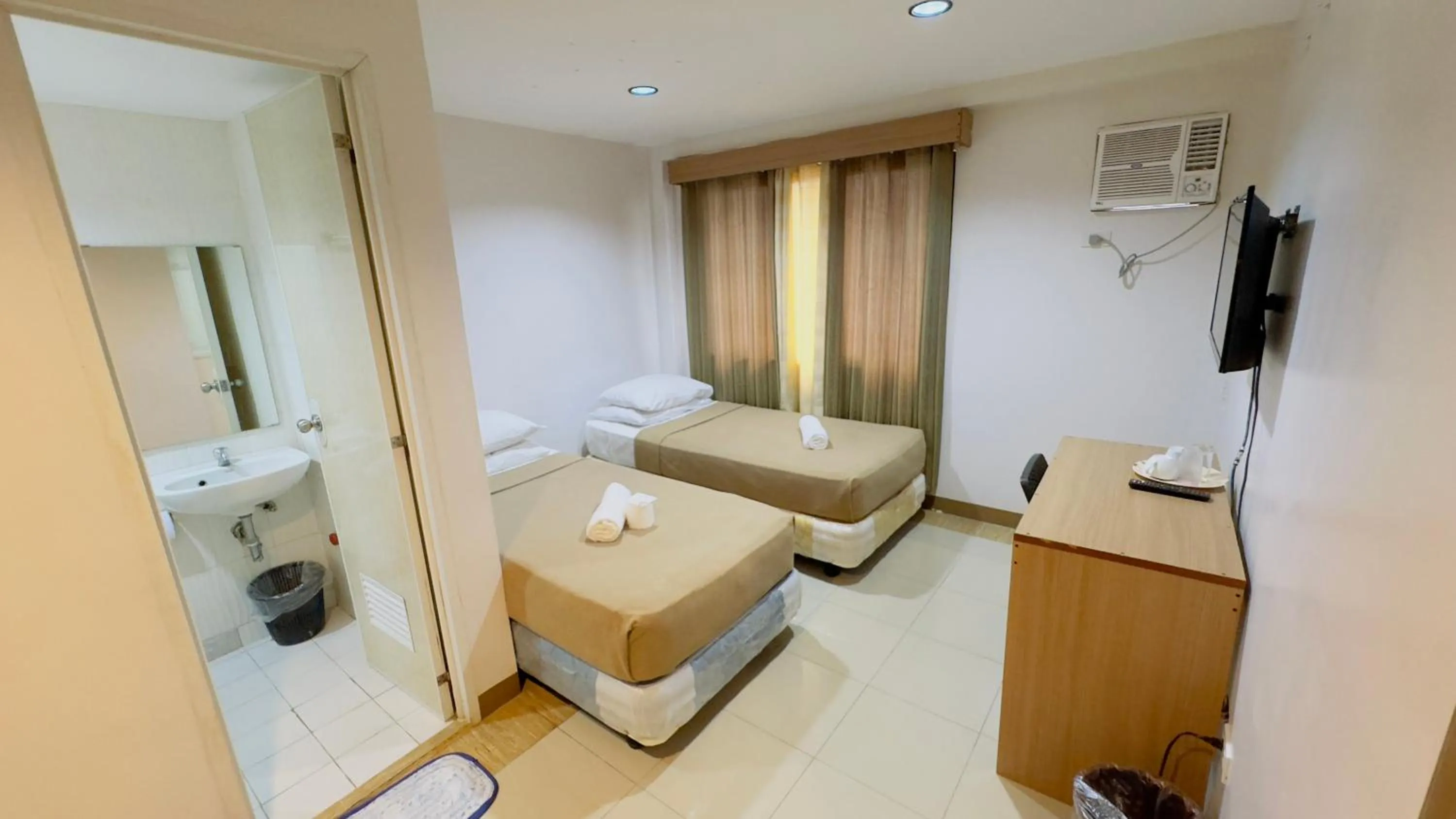 Bed in La Anclar Hotel